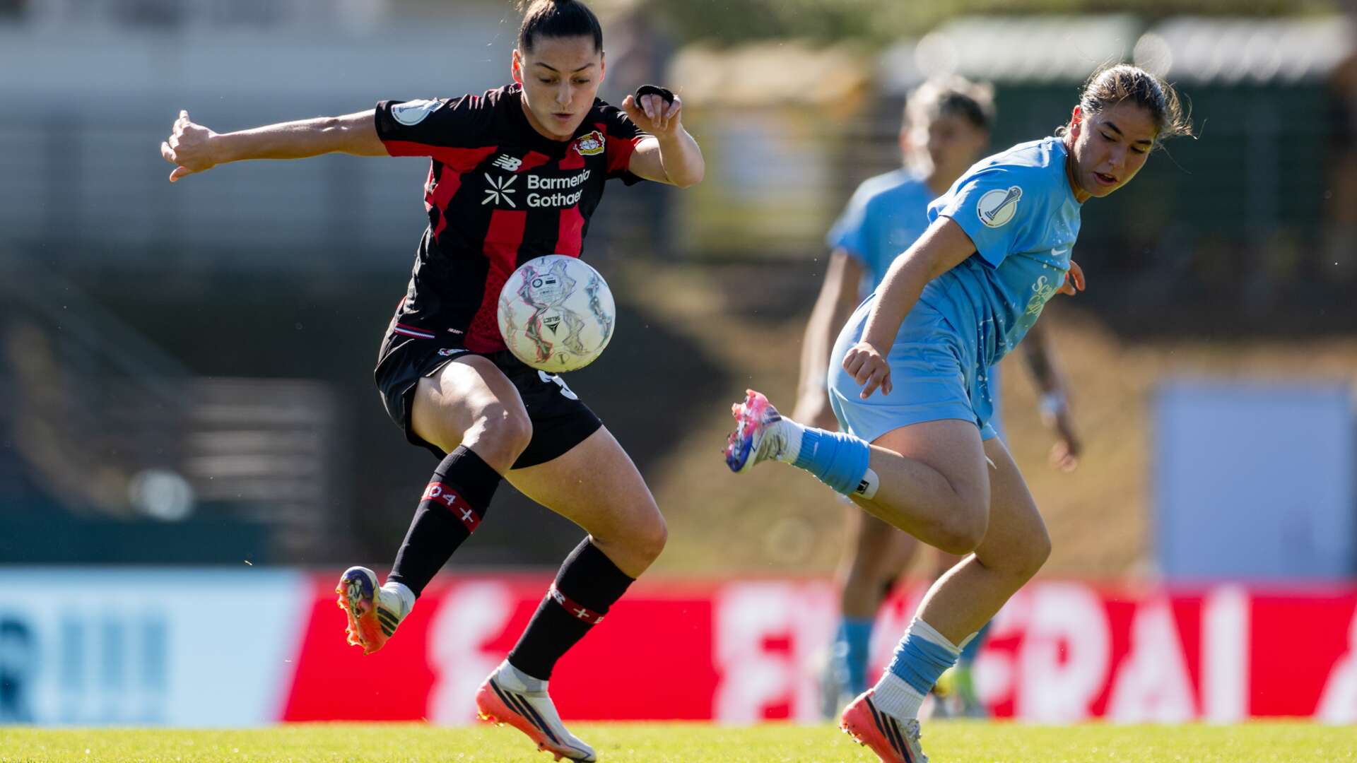 Umkämpfte Partie im Pokal