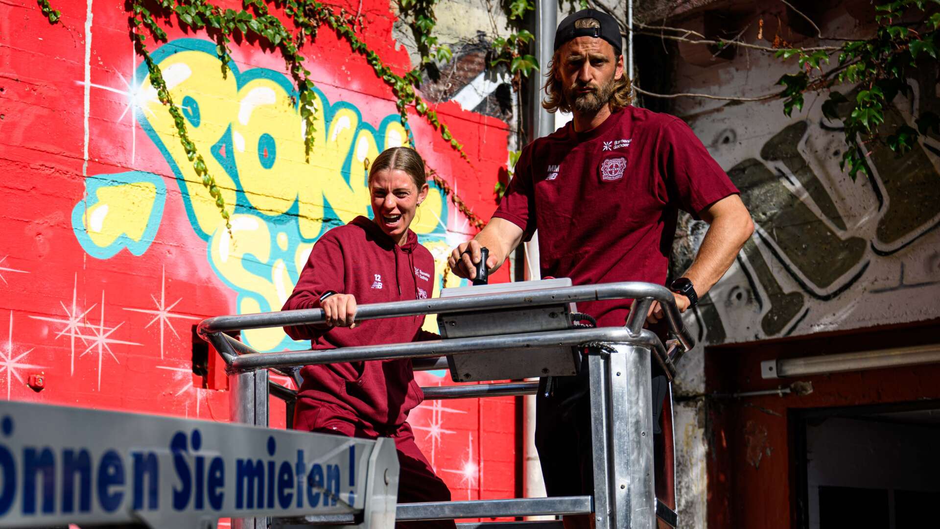 Rafaela Borggräfe und Markus Müller