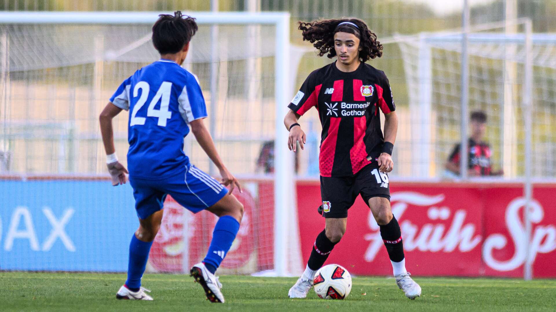 Testspiel der U17 gegen ein japanisches U17-Auswahlteam