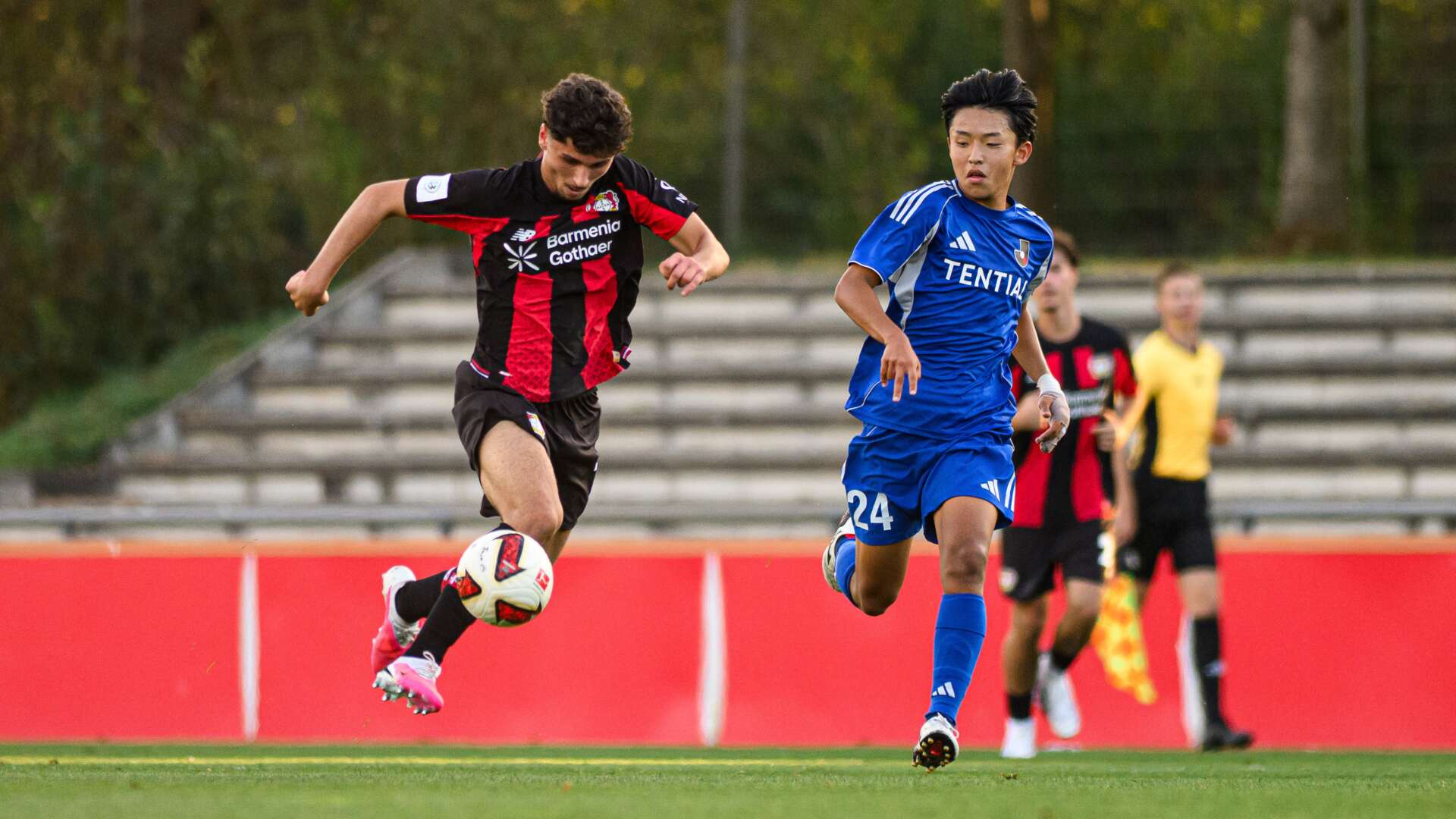 Testspiel der U17 gegen ein japanisches U17-Auswahlteam