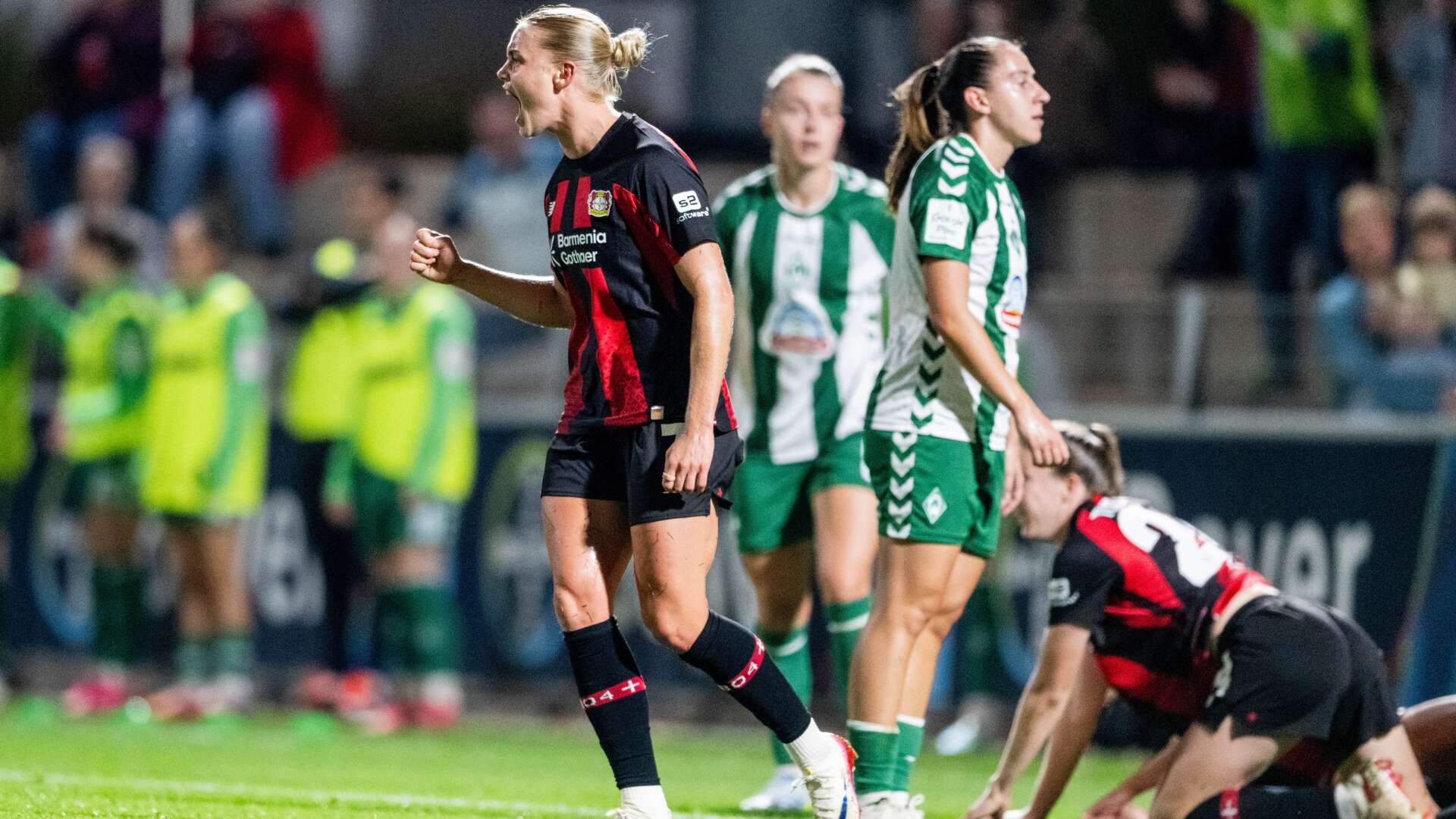 Jubel in Leverkusen