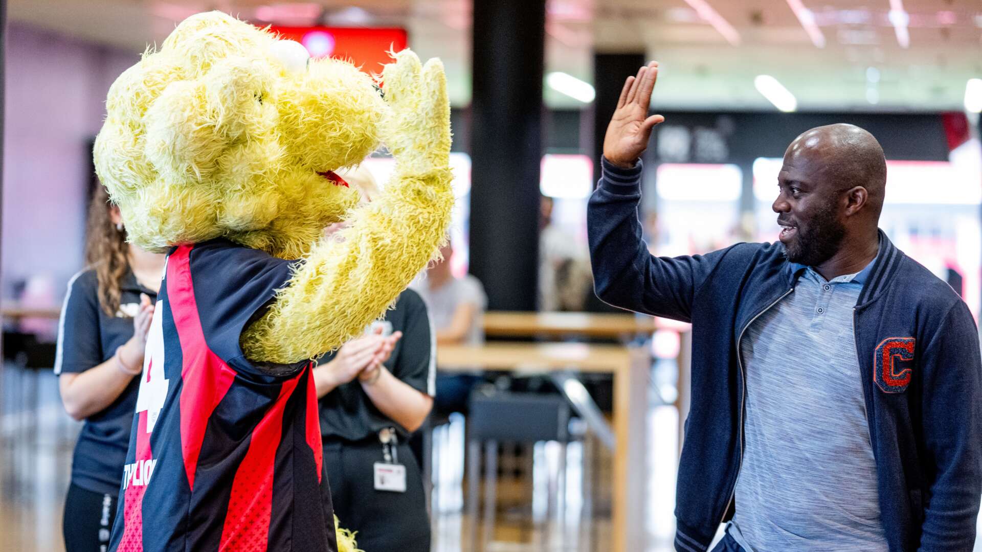 Brian the Lion und Hans Sarpei