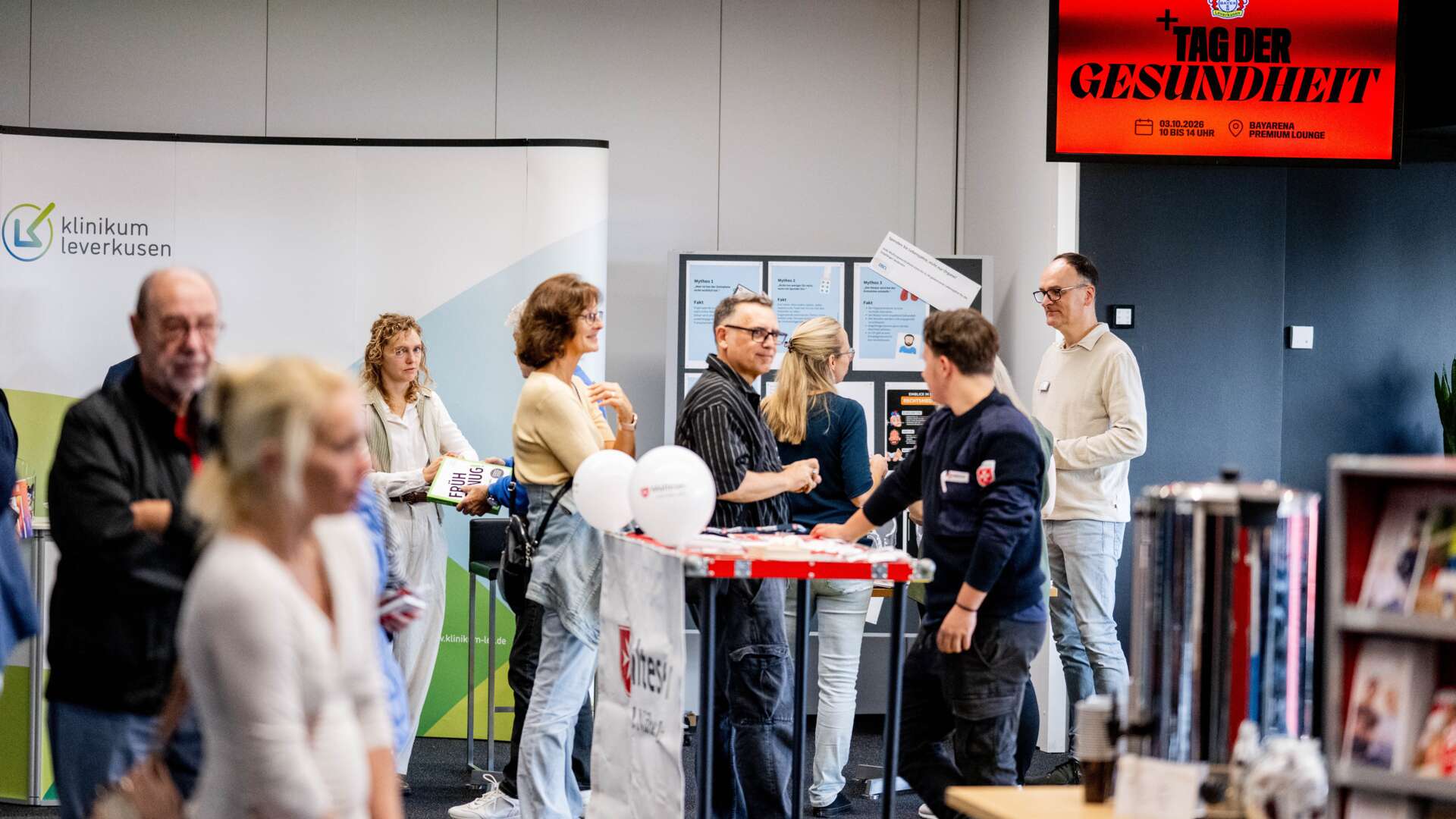 Tag der Gesundheit in der BayArena