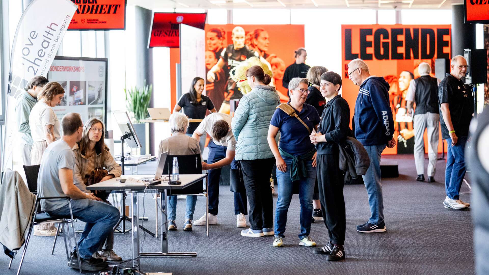 Tag der Gesundheit in der BayArena