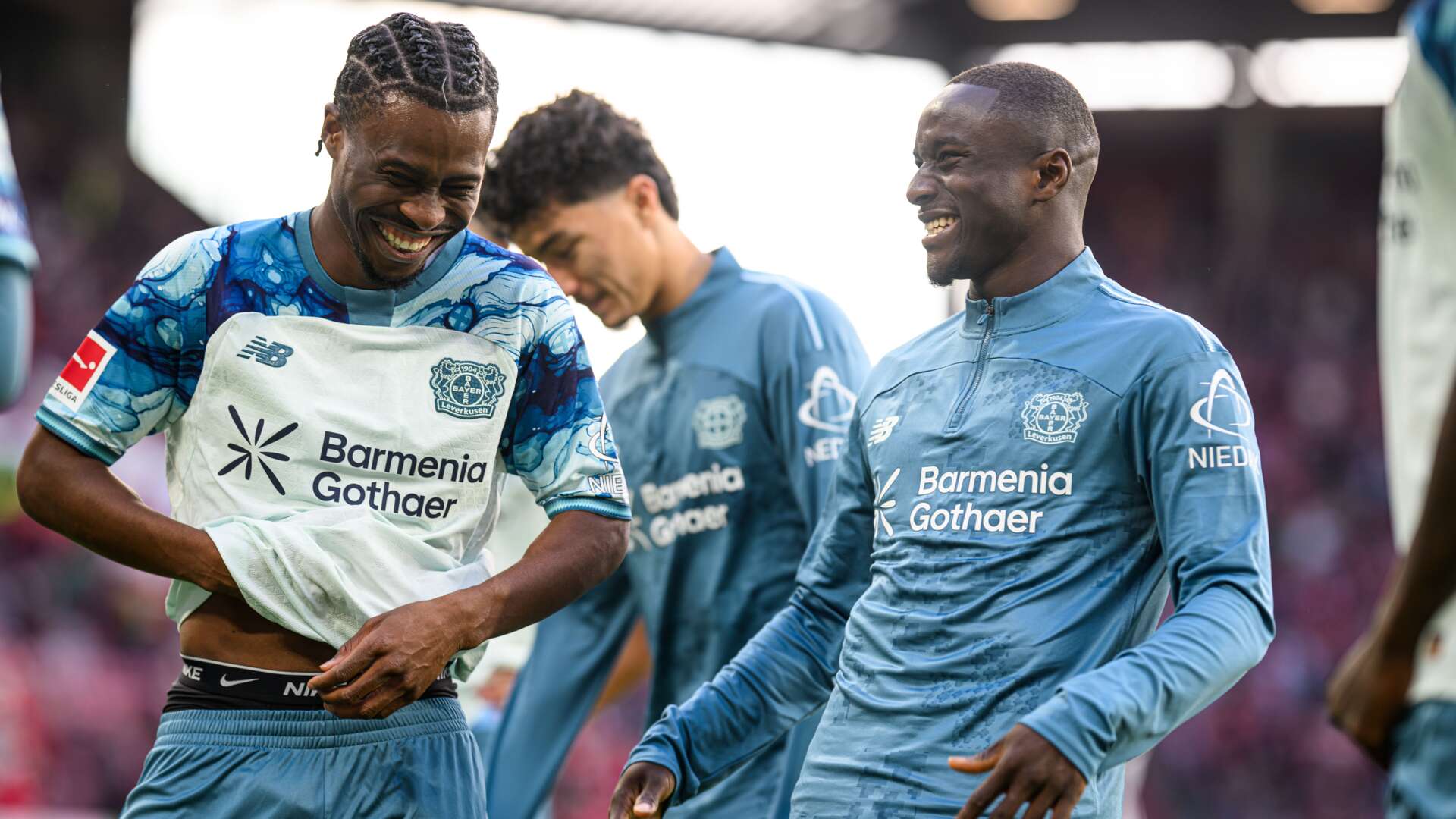 Nathan Tella und Moussa Diaby