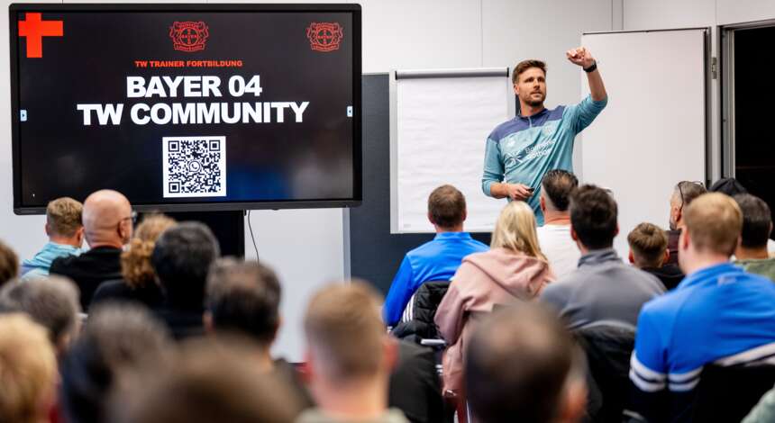 Jan Conradi bei der Torwarttrainer-Fortbildung