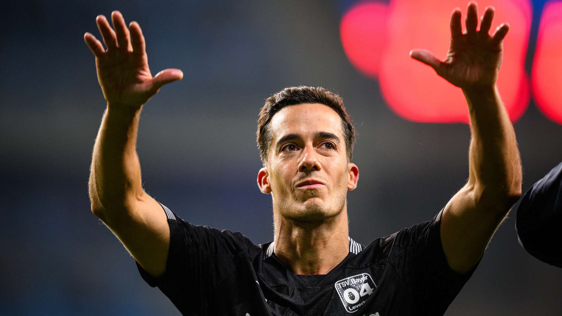 Lucas Vázquez nach Abpfiff in Posen