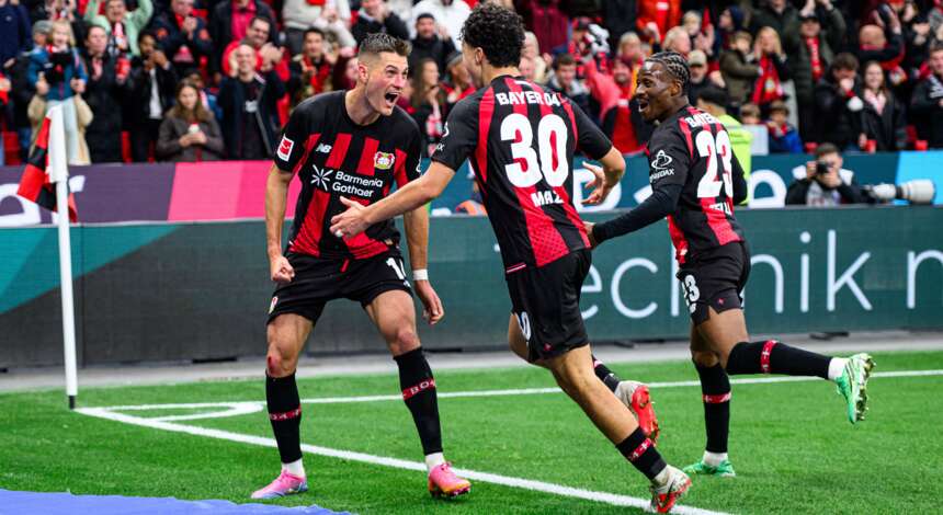 Patrik Schick, Ibrahim Maza und Nathan Tella