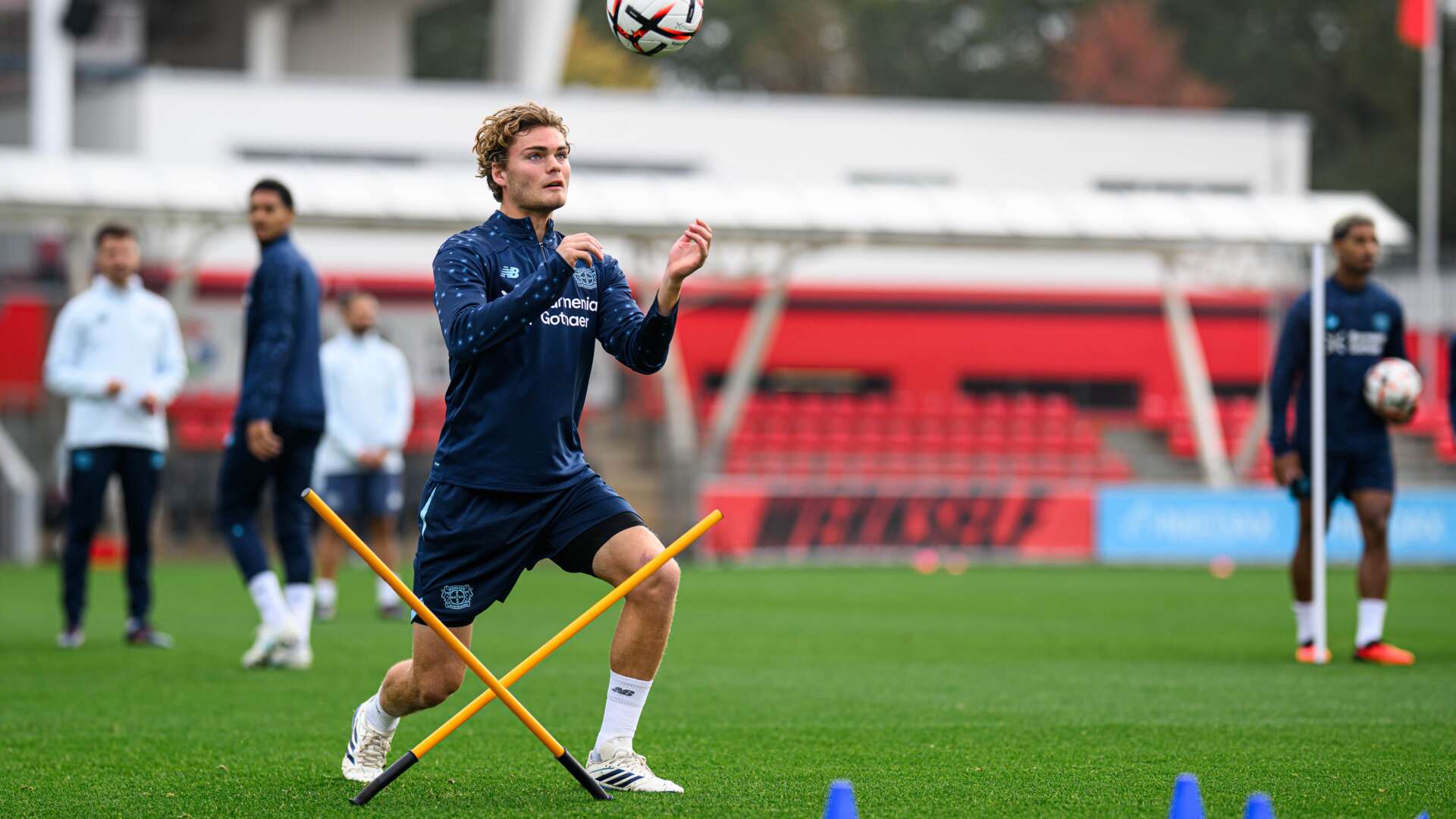 Abschlusstraining vor dem Gastspiel auf Kreta