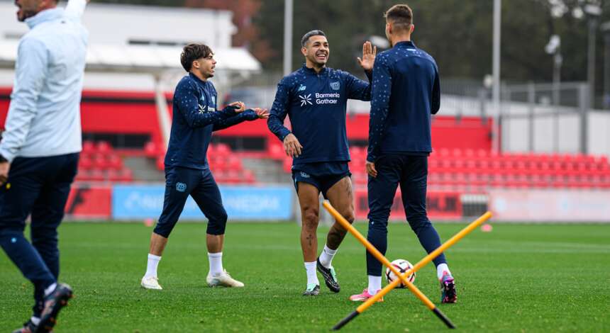 Abschlusstraining vor dem Gastspiel auf Kreta