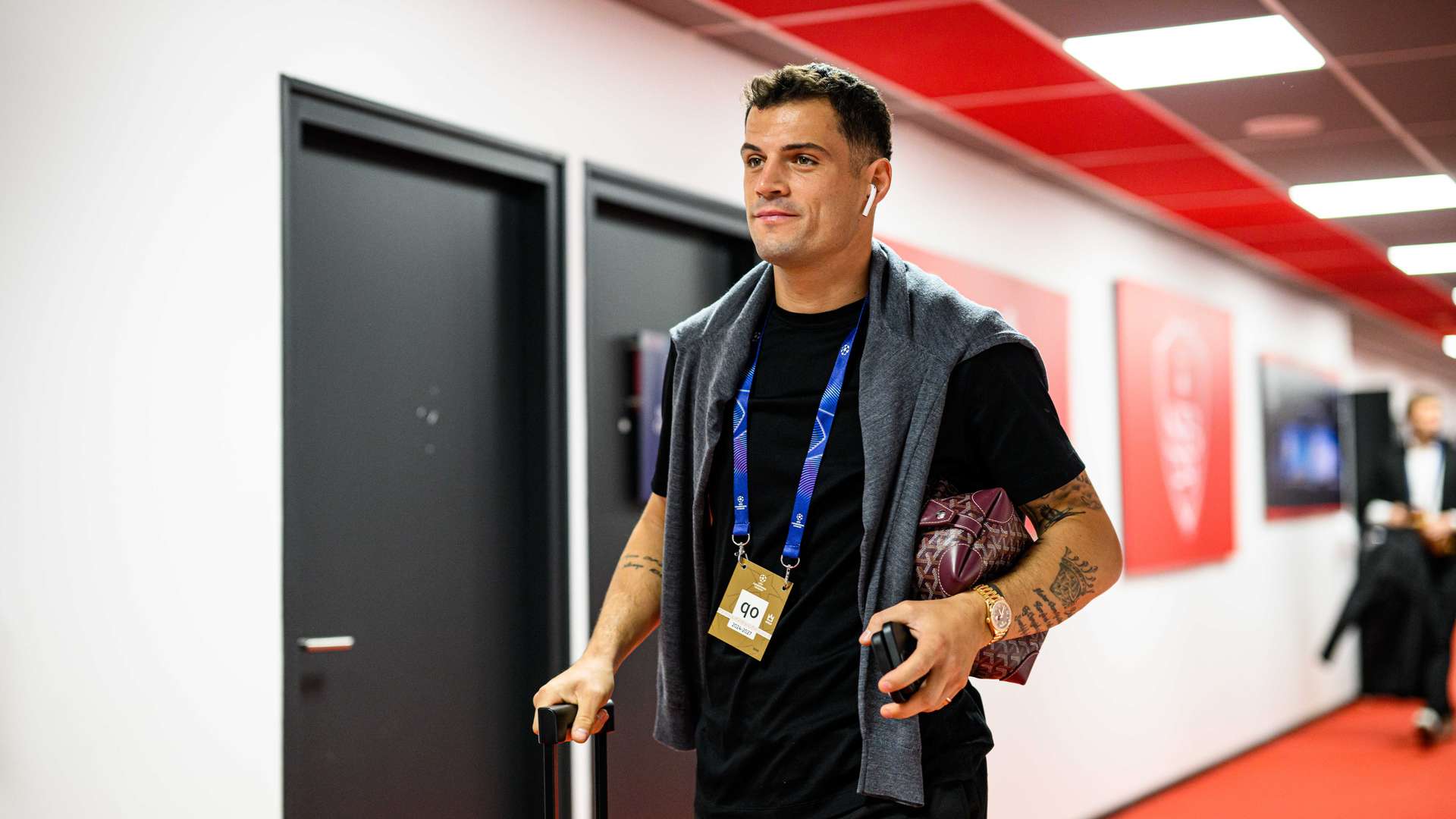 Xhaka Ankunft