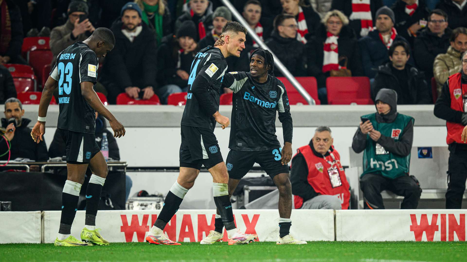 Patrik Schick und Jeremie Frimpong