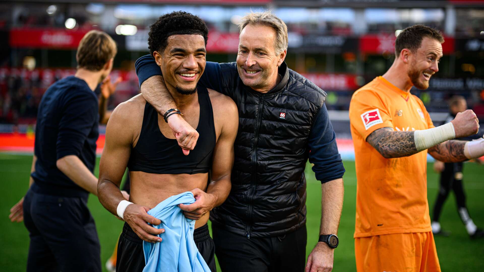 Malik Tillman und Kasper Hjulmand