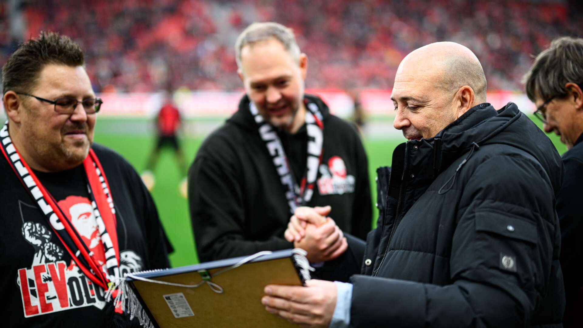 Fernando Carro bei der Ehrung der Fanclubs