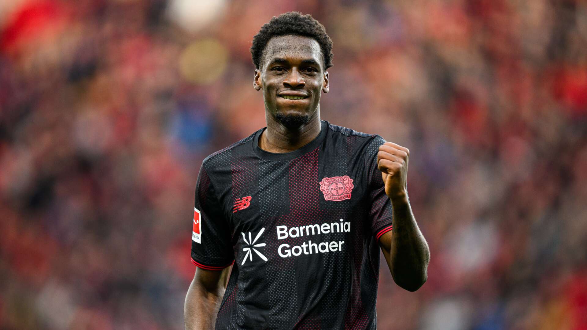 Ernest Poku beim Torjubel