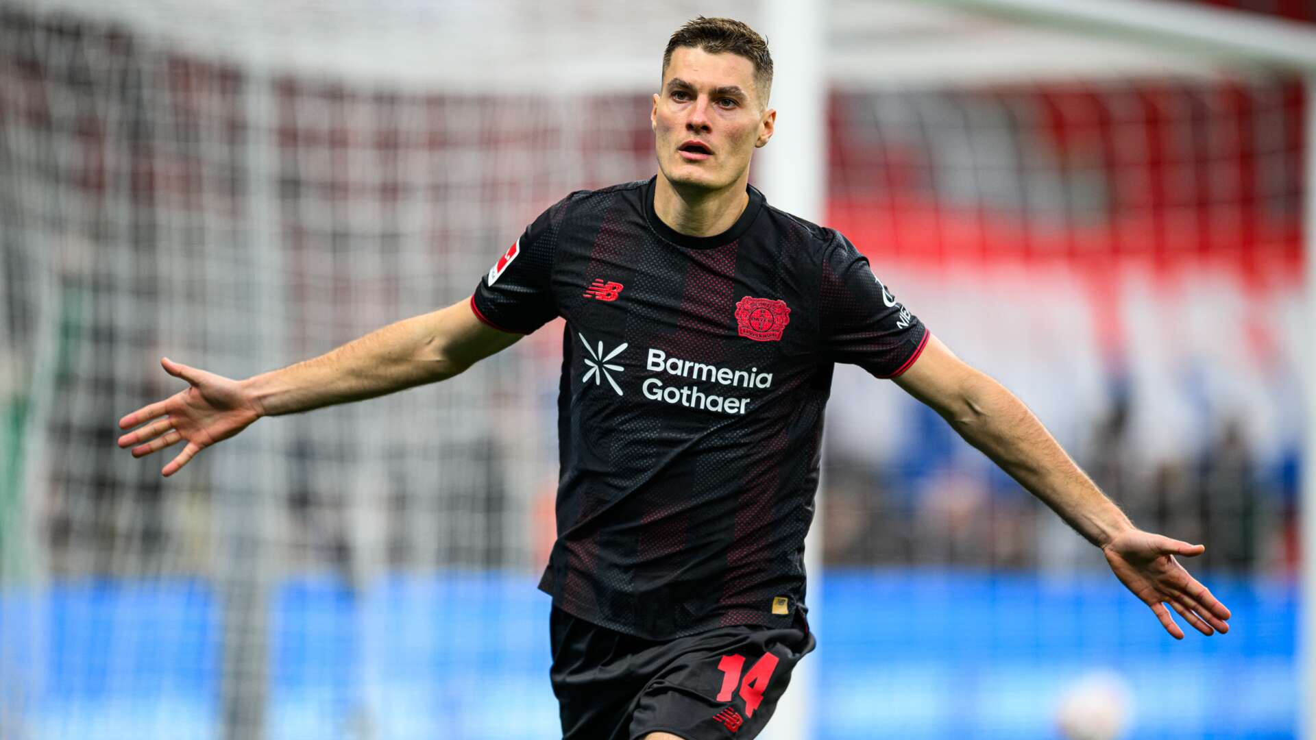 Patrik Schick bejubelt sein 1:0