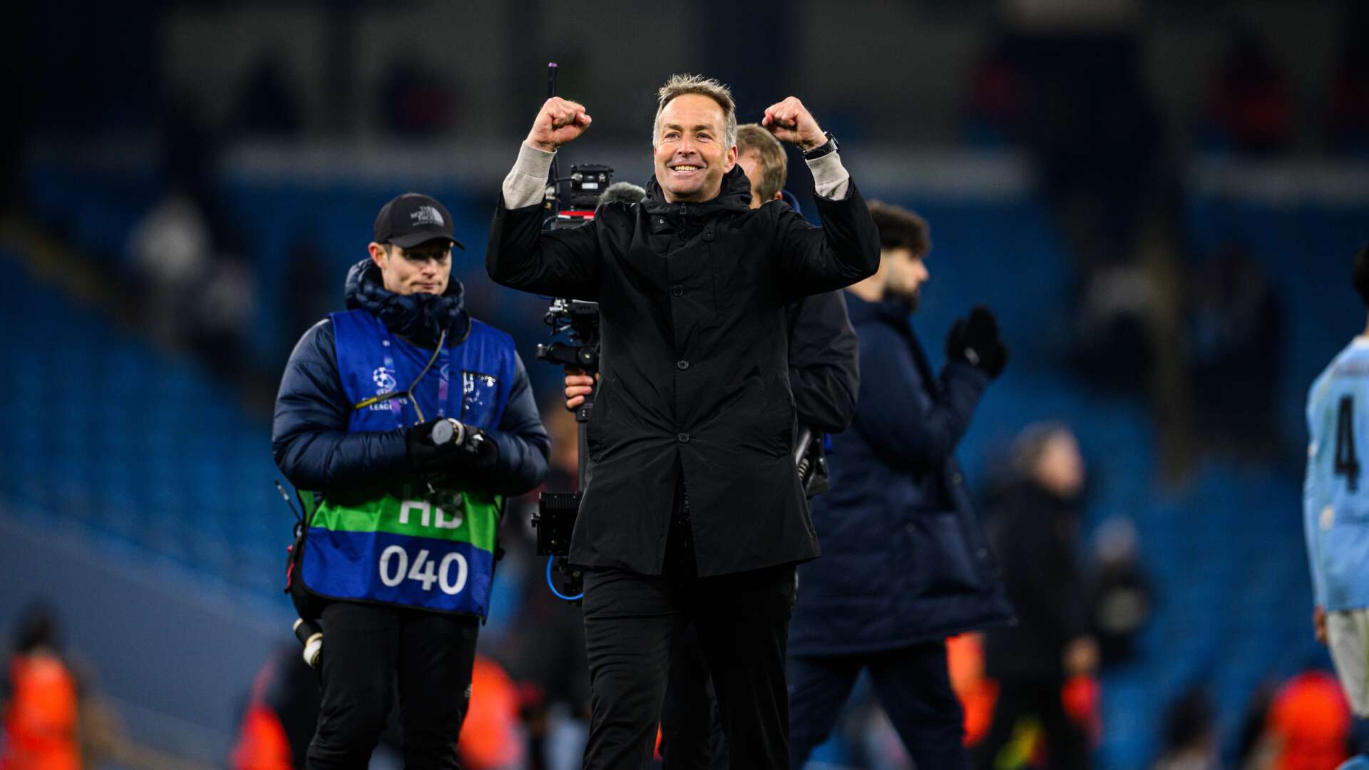 Kasper Hjulmand in Manchester