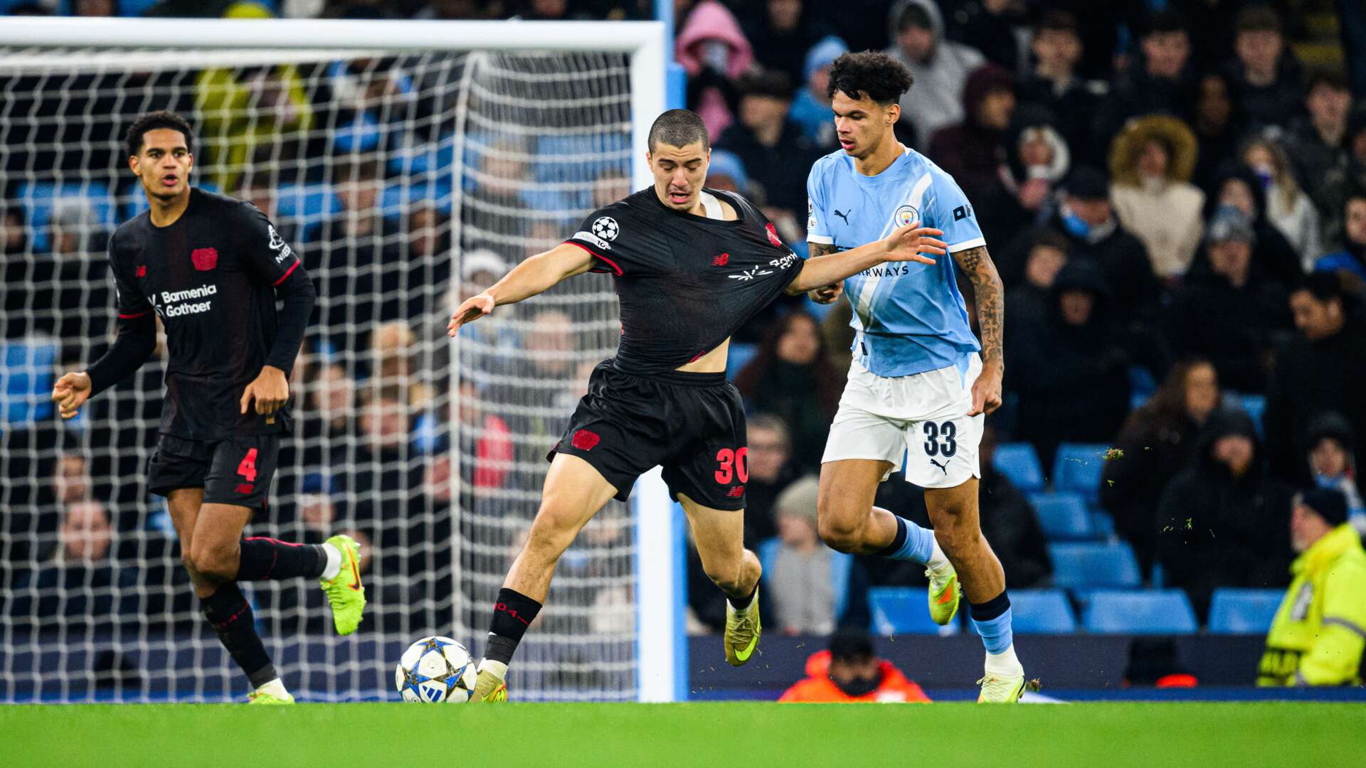 Ibrahim Maza gegen Manchester City