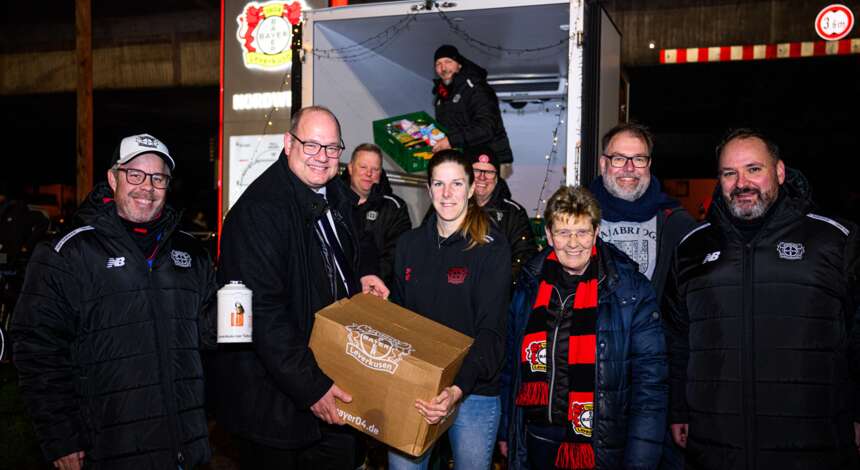 Spende für Tafel Leverkusen