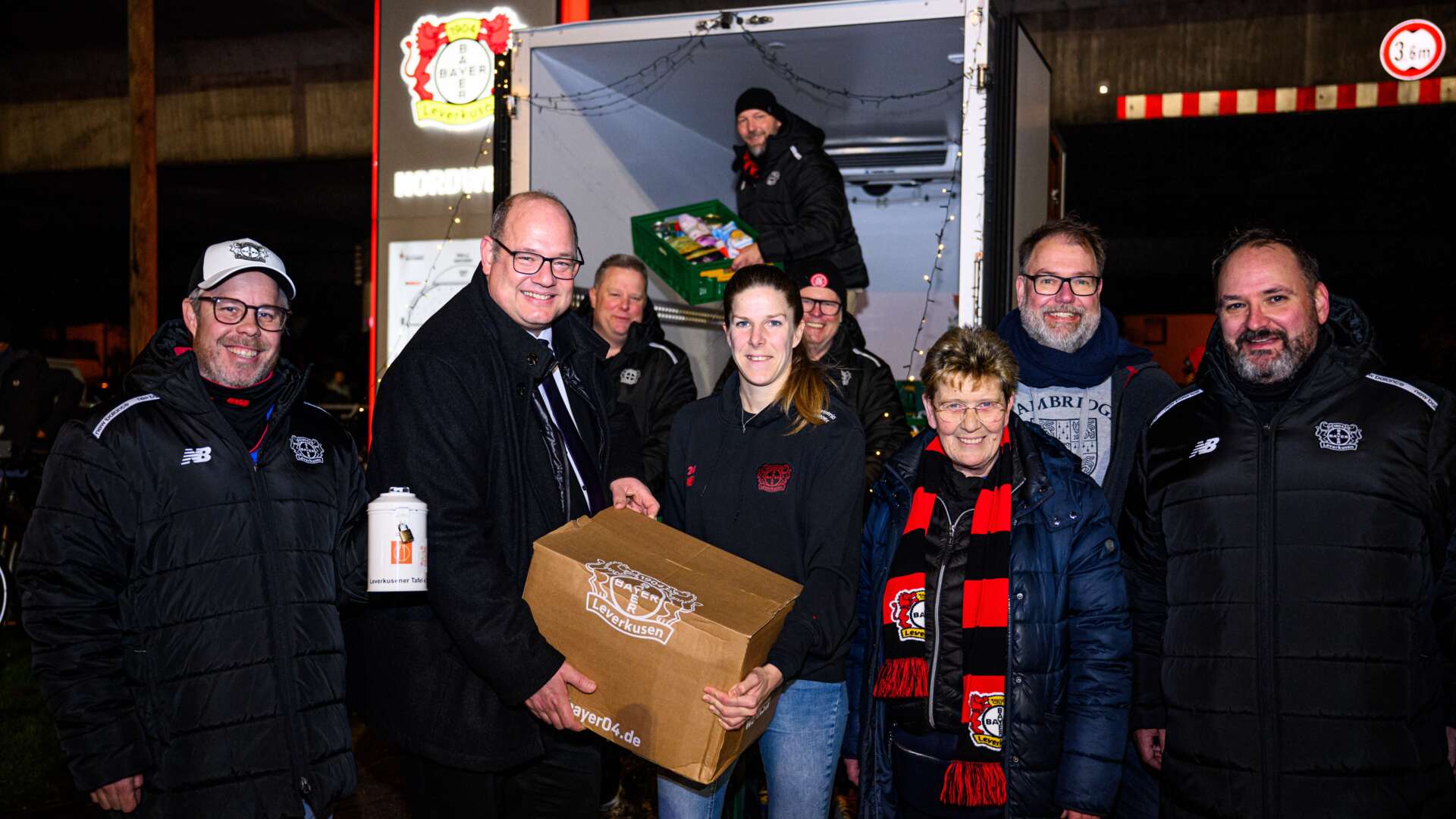 Lebensmittelsammlung für die Leverkusener Tafel