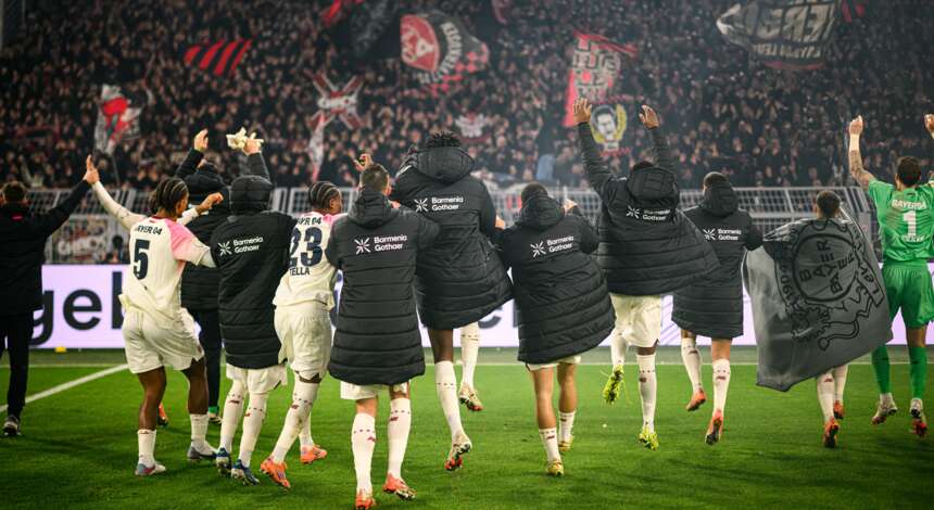 Jubel nach Abpfiff in Dortmund