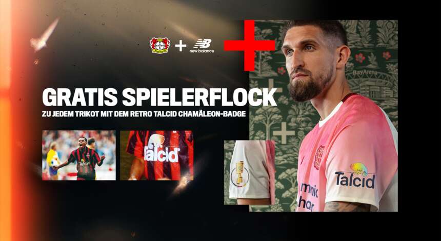 Gratis Spielerflock bei DFB-Pokalbadge