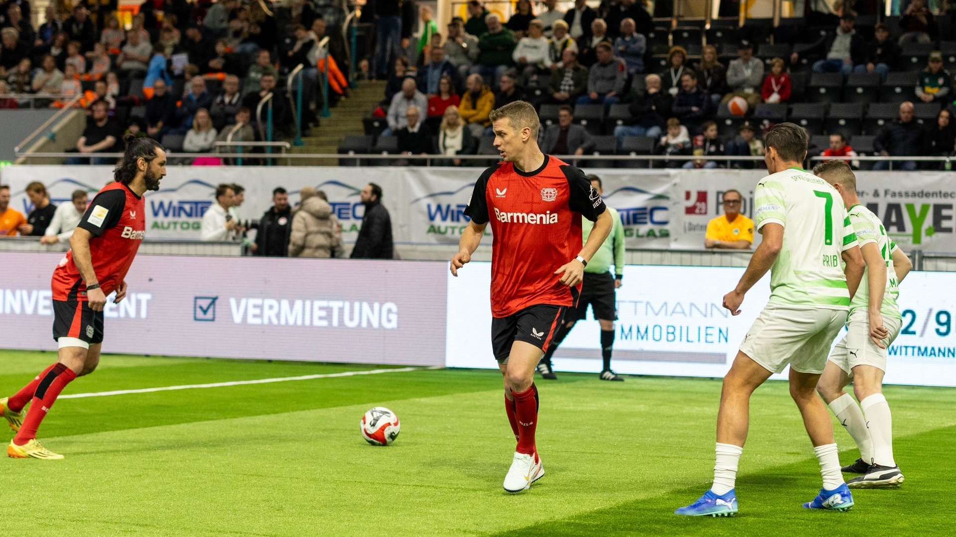 Lars Bender bei der Traditionsmannschaft