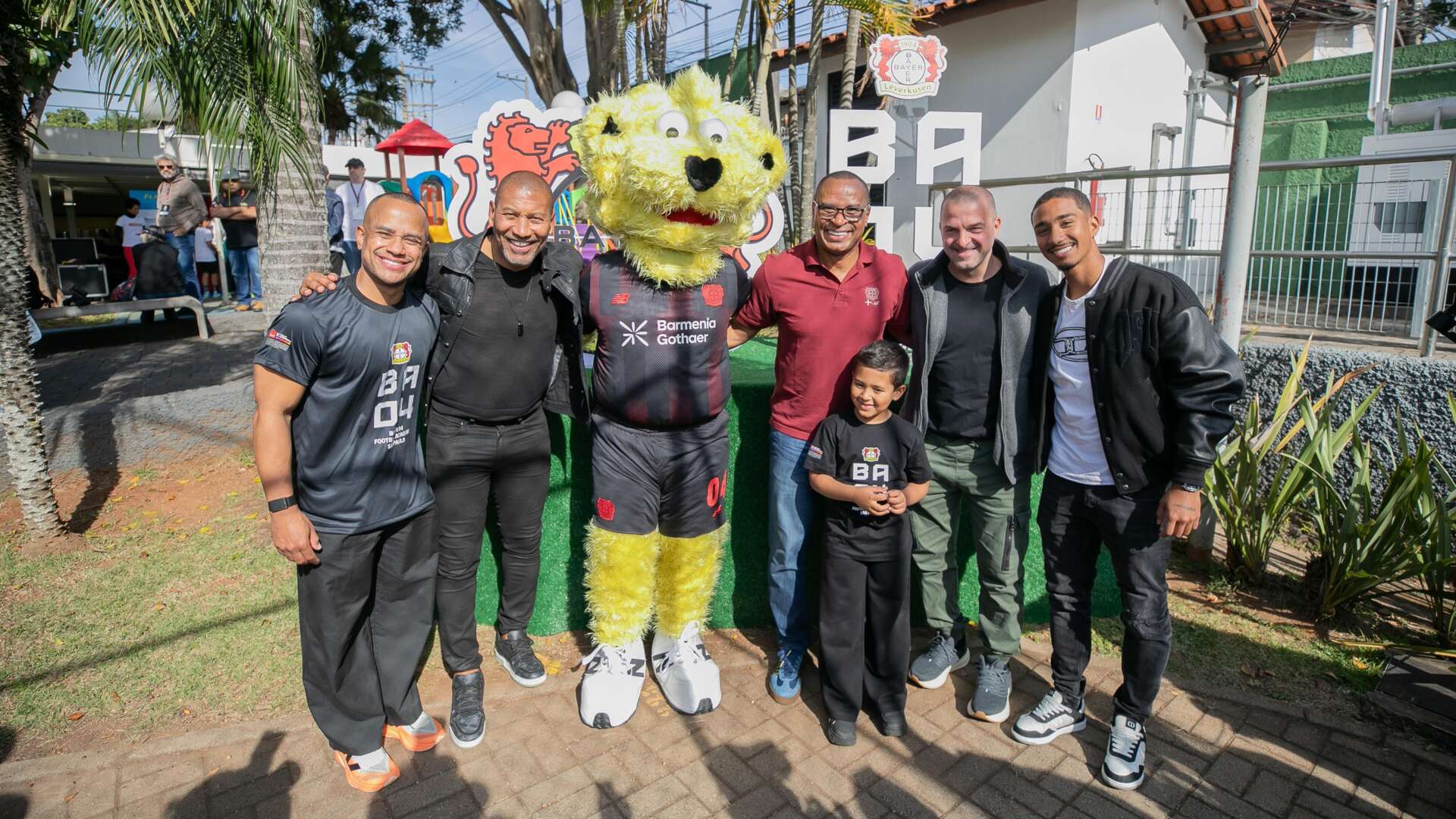 Foto de grupo da inauguração
