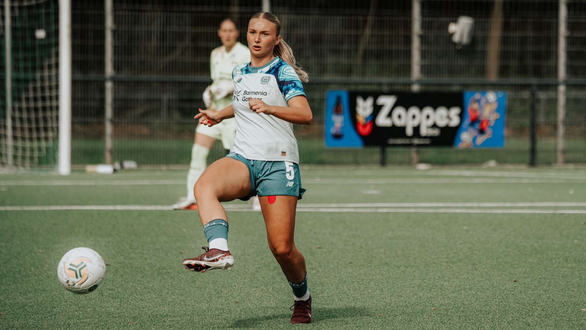 U23-Frauen von Bayer 04 im Spiel gegen Vorwärts Spoho