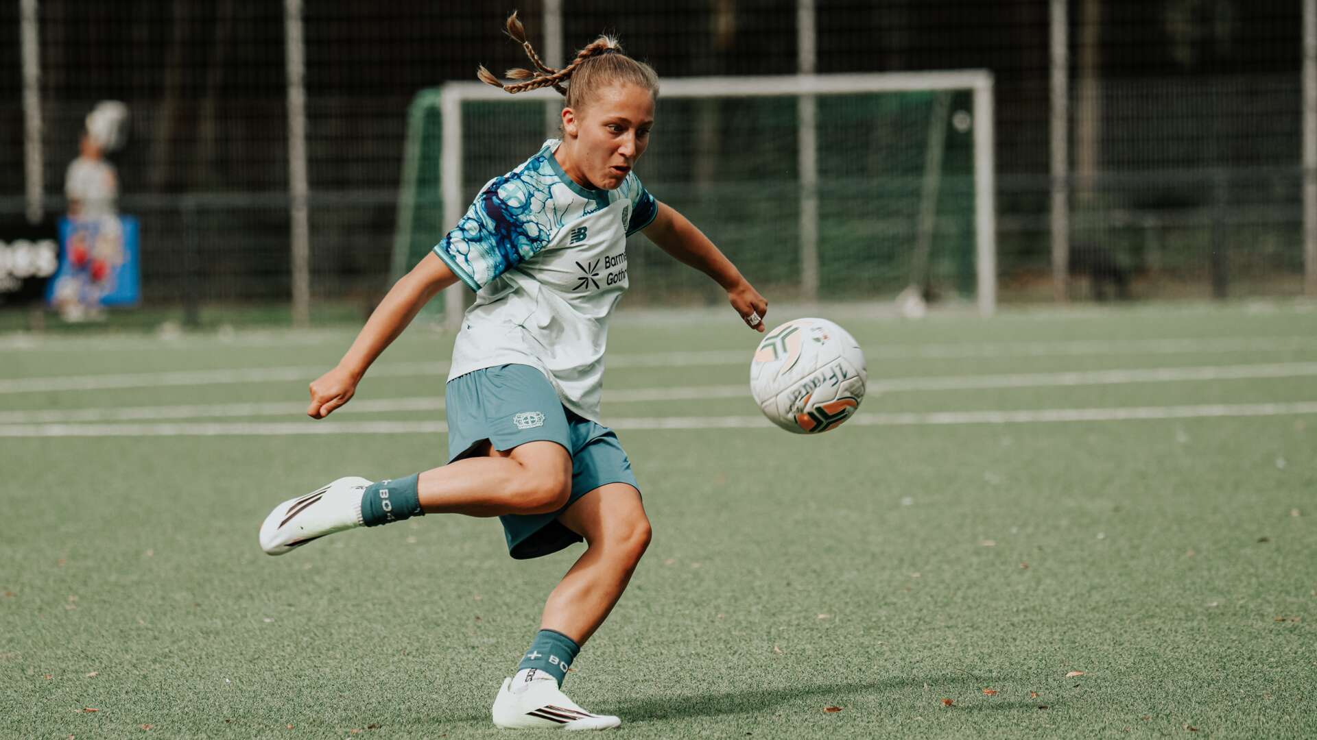 U23-Frauen von Bayer 04 im Spiel gegen Vorwärts Spoho