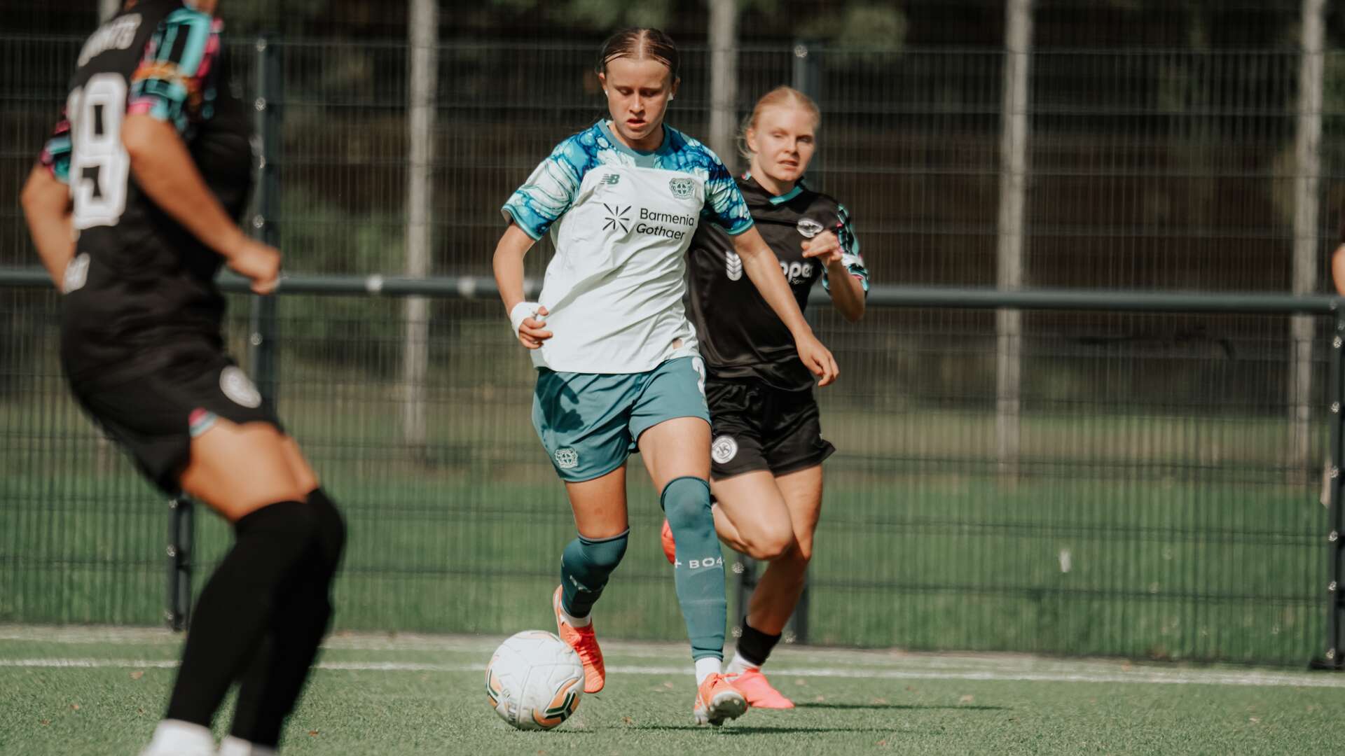 U23-Frauen von Bayer 04 im Spiel gegen Vorwärts Spoho