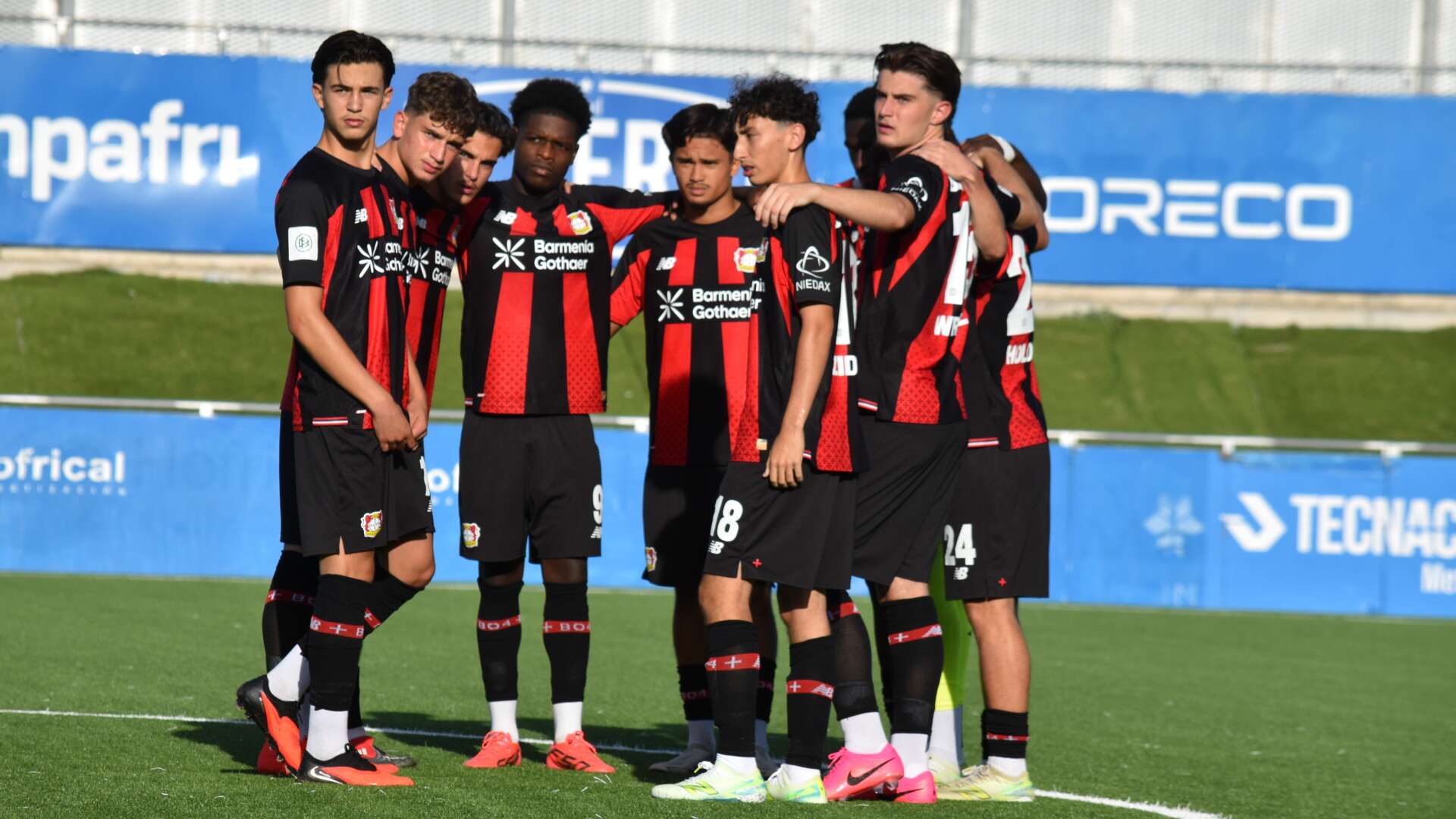 U18-Kader bei Turnier in Cordoba