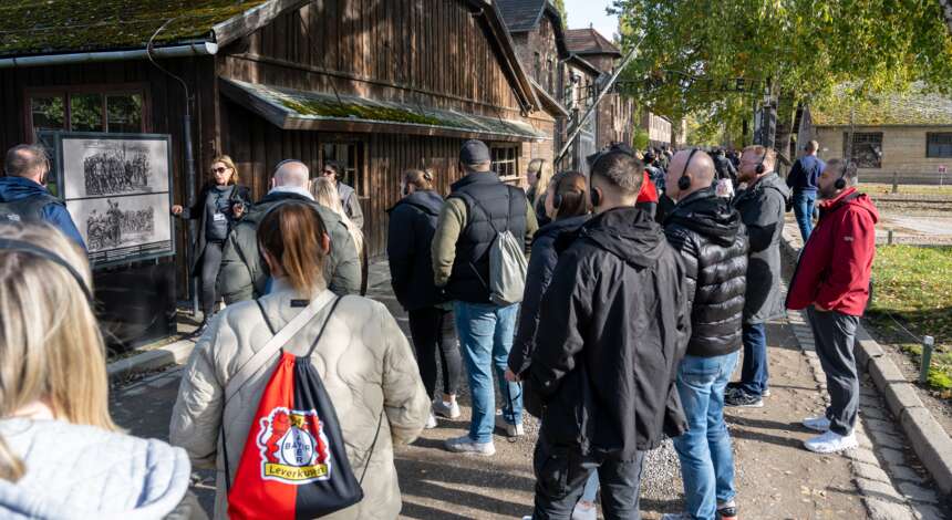 Bayer 04-Gedenkstättenfahrt nach Auschwitz