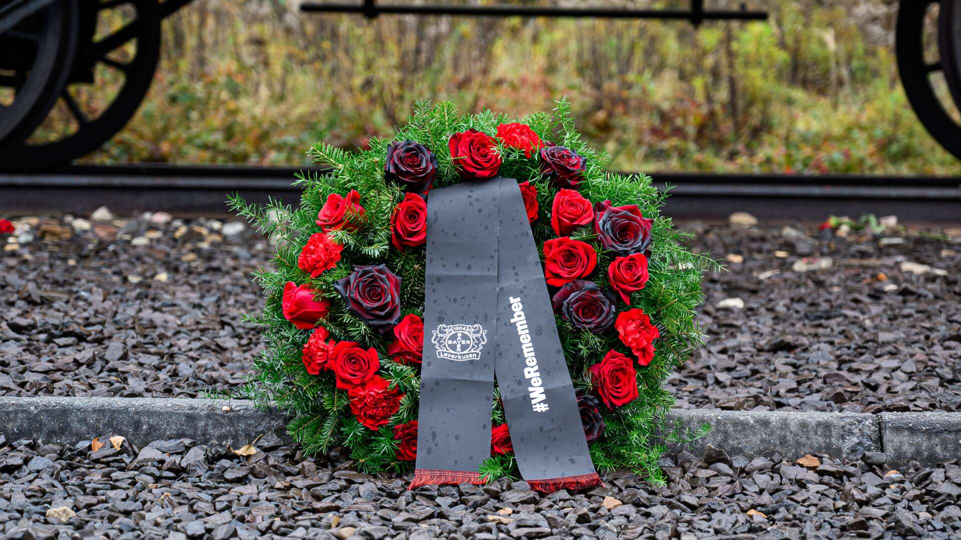 Kranzniederlegung in Auschwitz