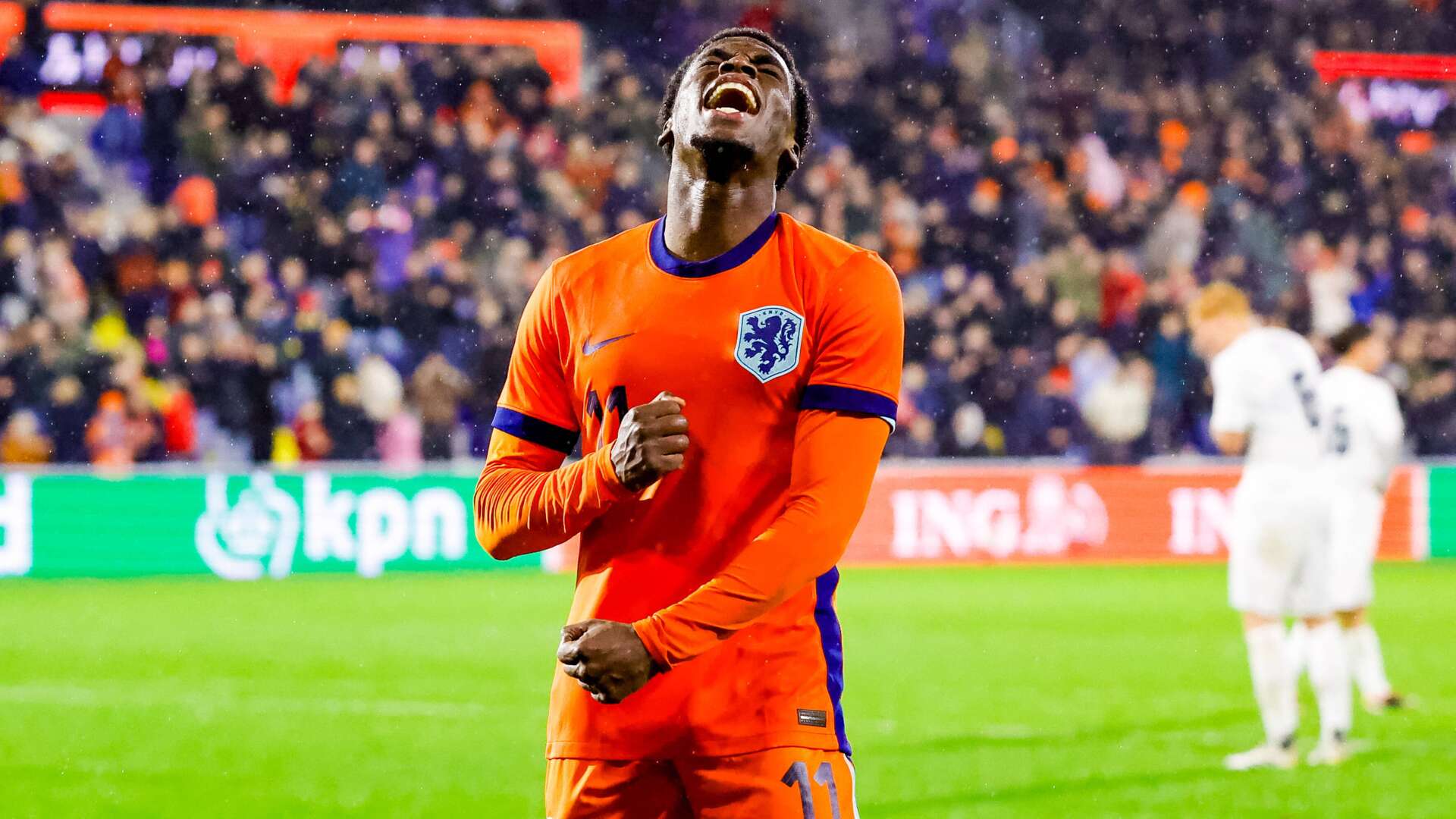 Ernest Poku bei der niederländischen U21-Nationalmannschaft