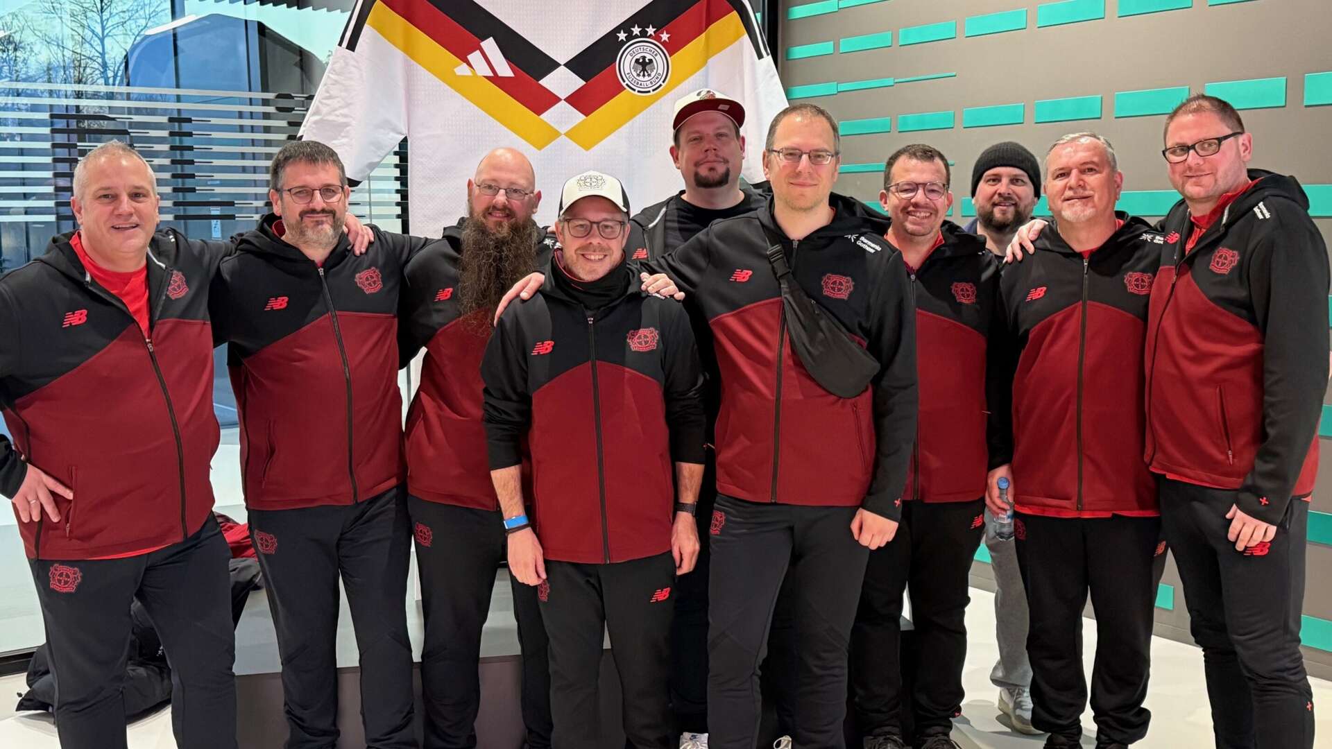 Team Bayer 04 beim FFIT-Turnier