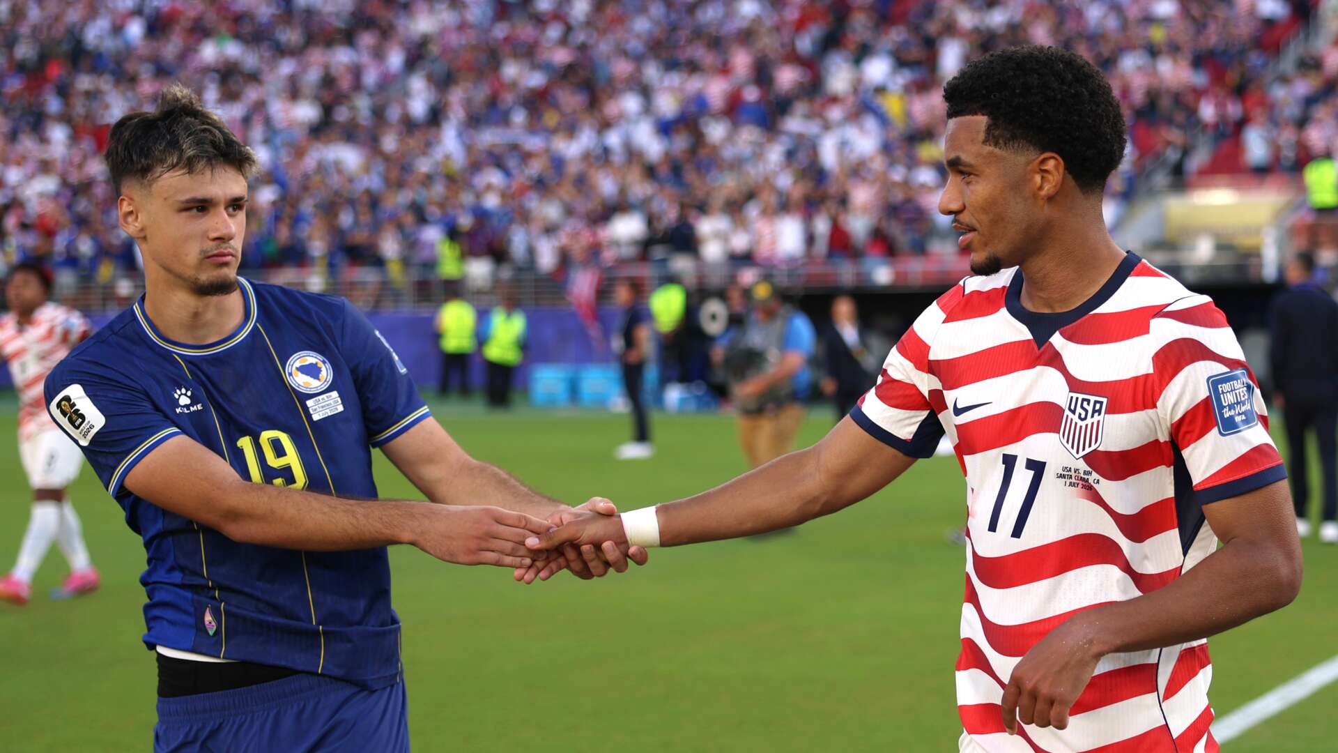 Kerim Alajbegovic und Malik Tillman