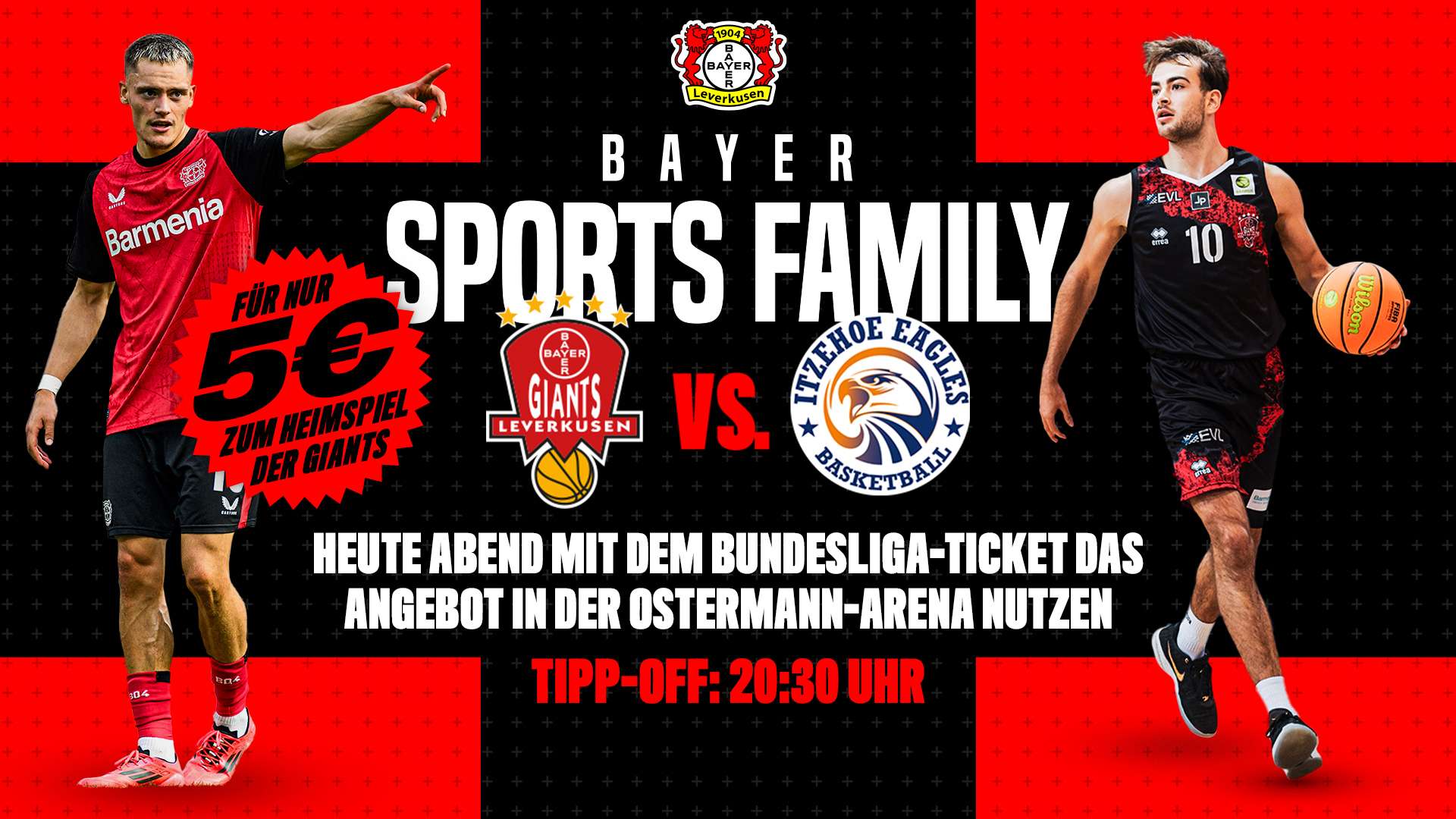 Ticket-Angebot Bayer Giants