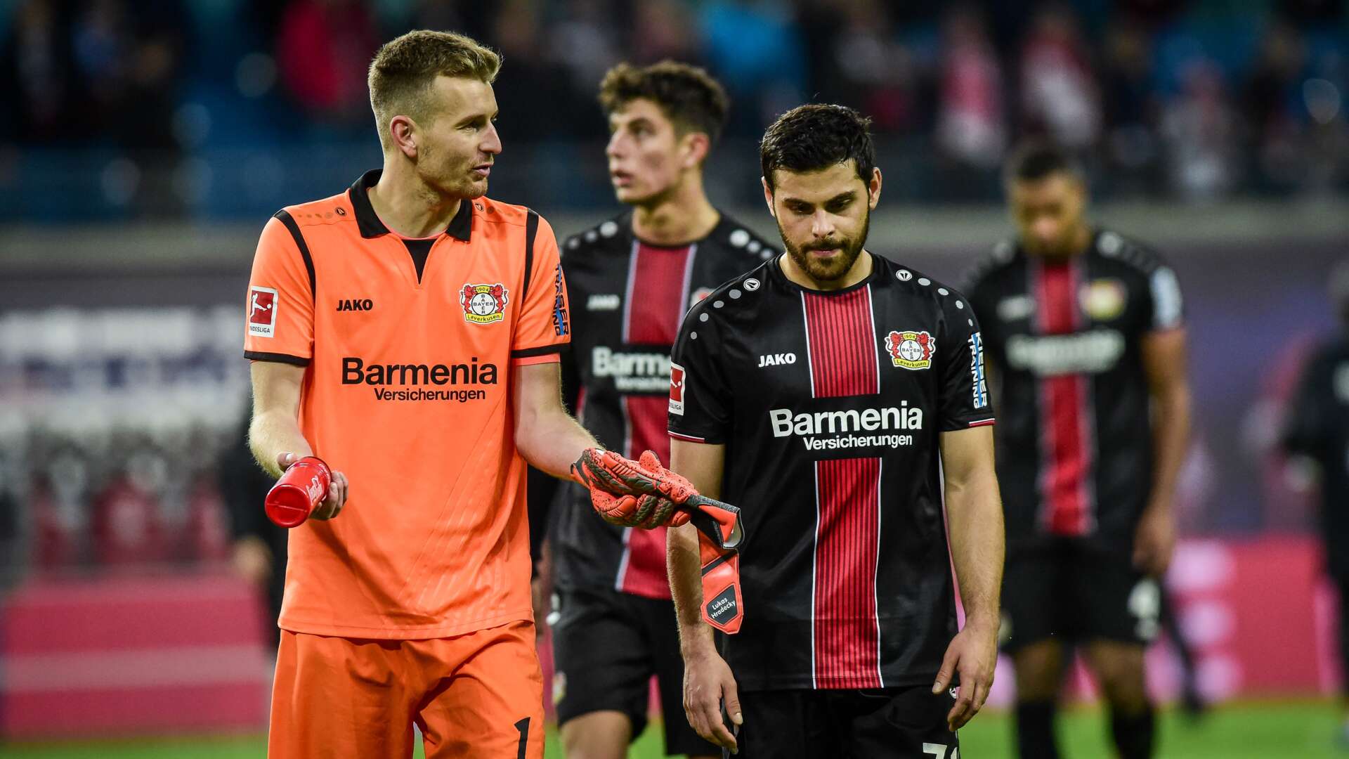 Lukas Hradecky, Kevin Volland