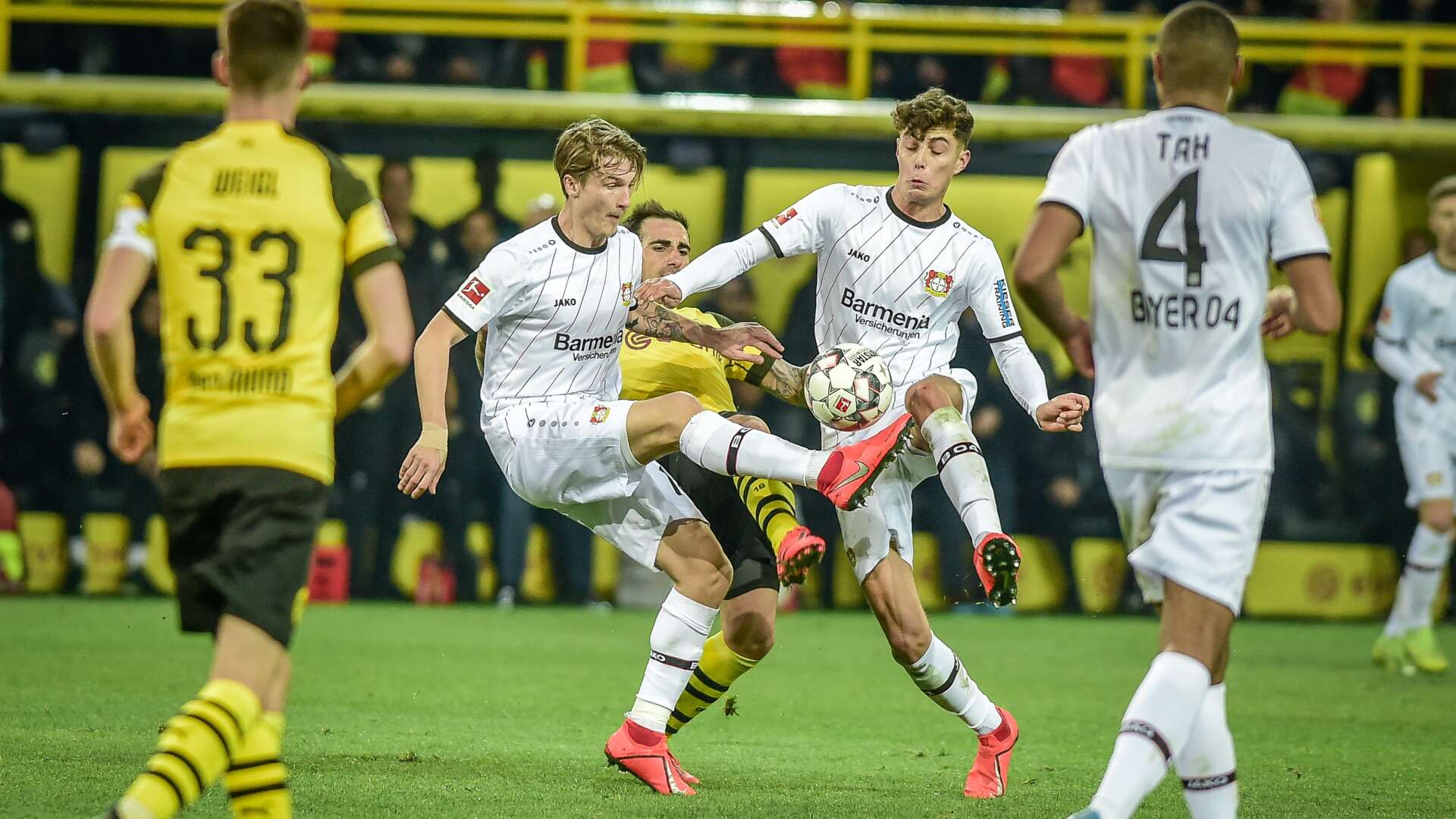 Tin Jedvaj und Kai Havertz