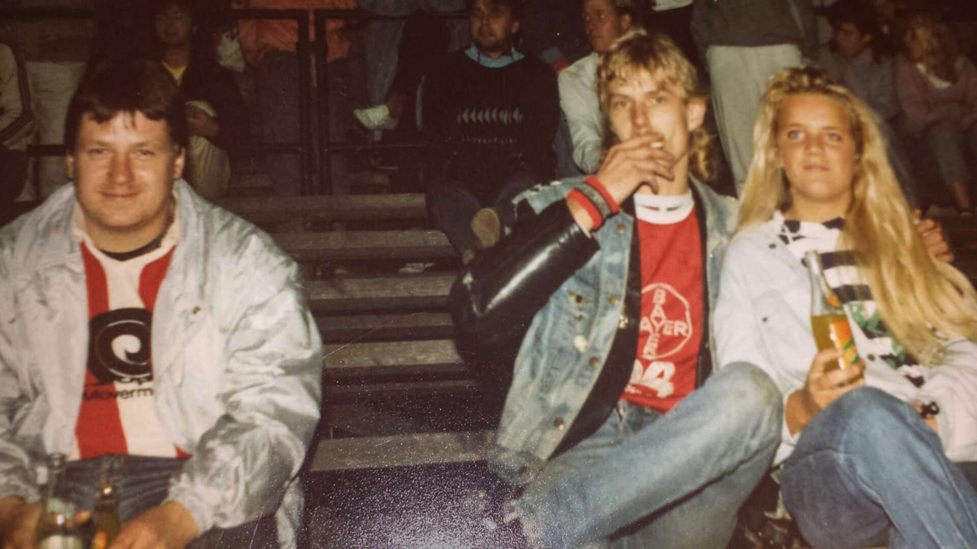 Bayer 04-Fans in Kalmar