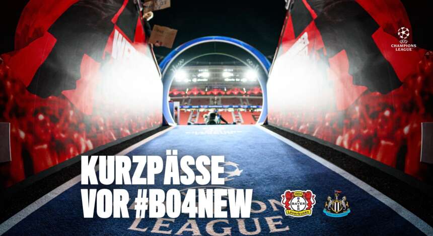 Kurzpässe vor #B04NEW