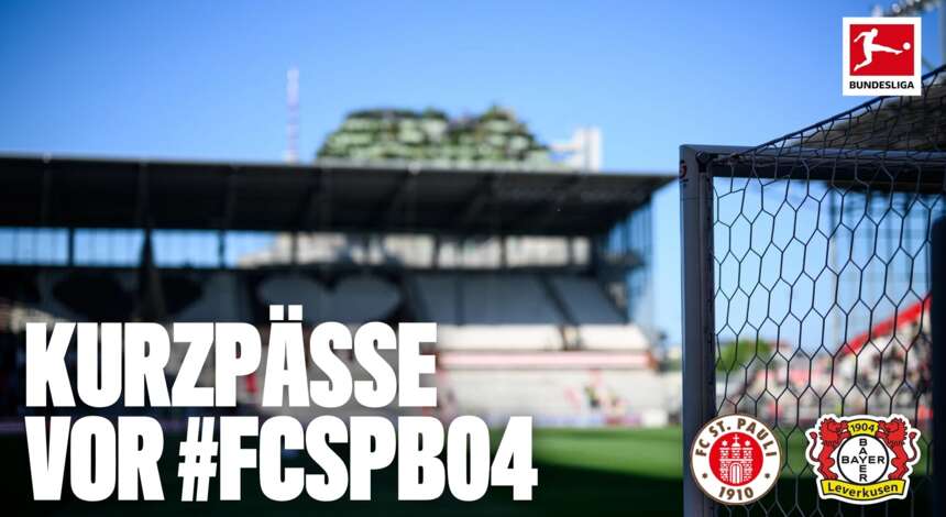 Kurzpässe vor #FCSPB04