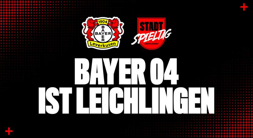 Bayer 04 Stadt-Spieltage Grafik