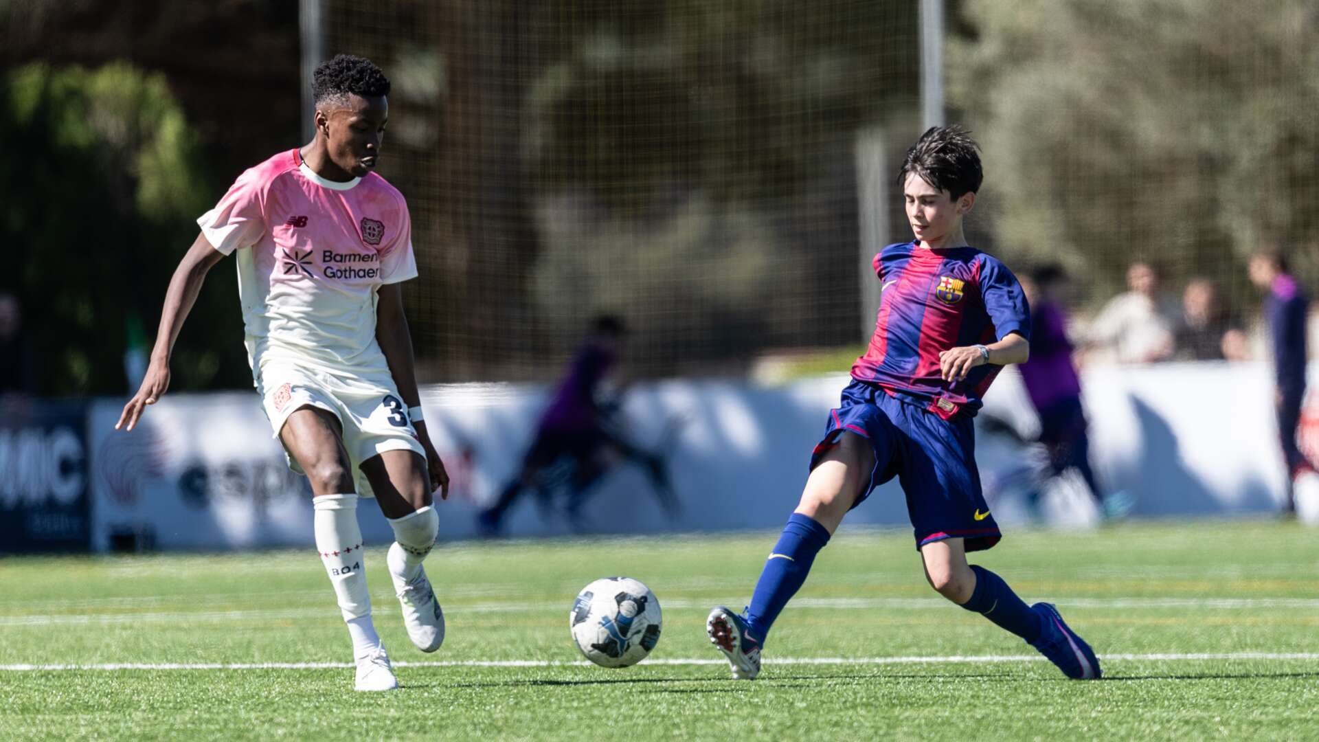 U14 von Bayer 04 auf dem internationalen Turnier in Spanien