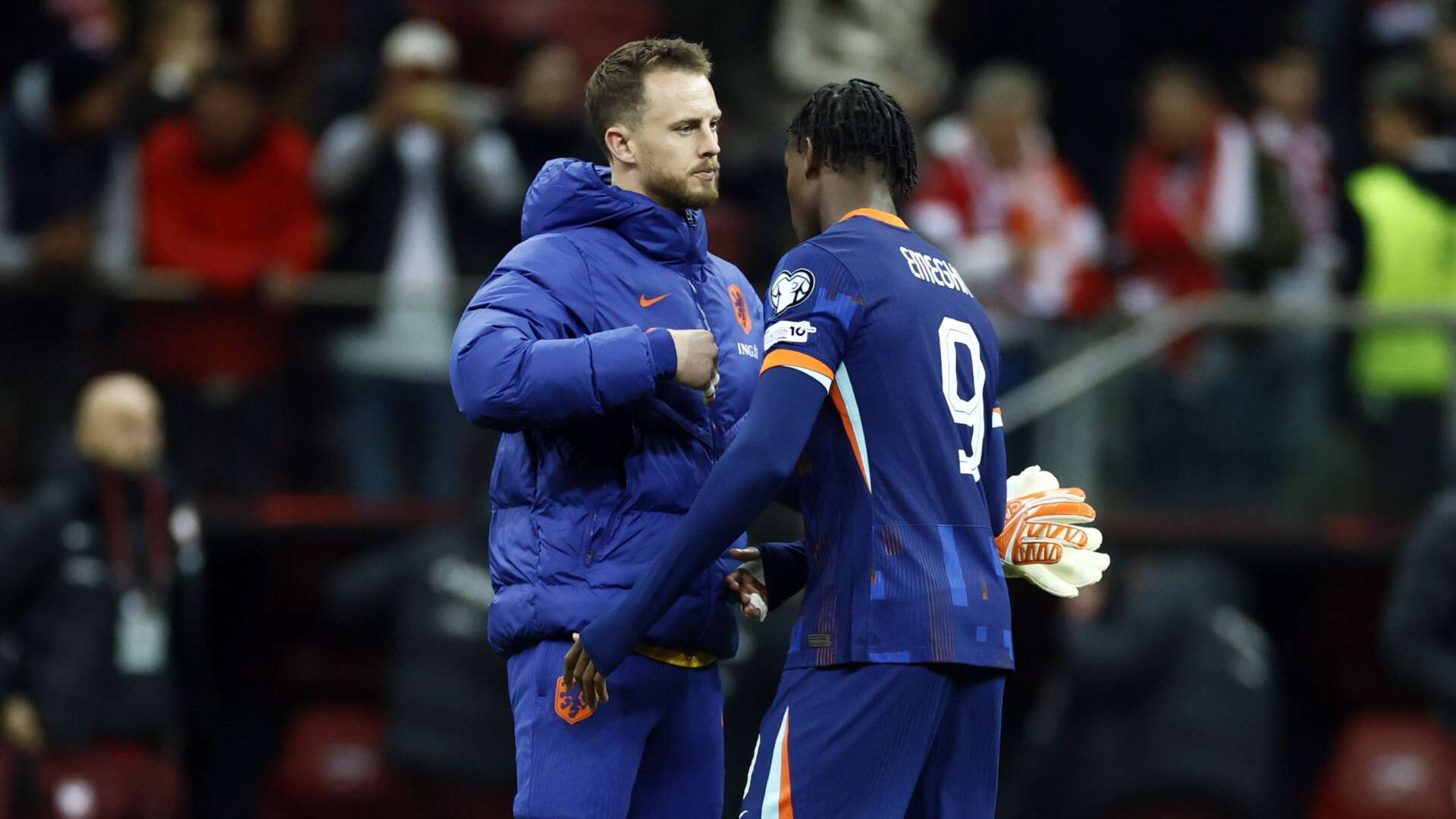 Mark Flekken bei der niederländischen Nationalmannschaft