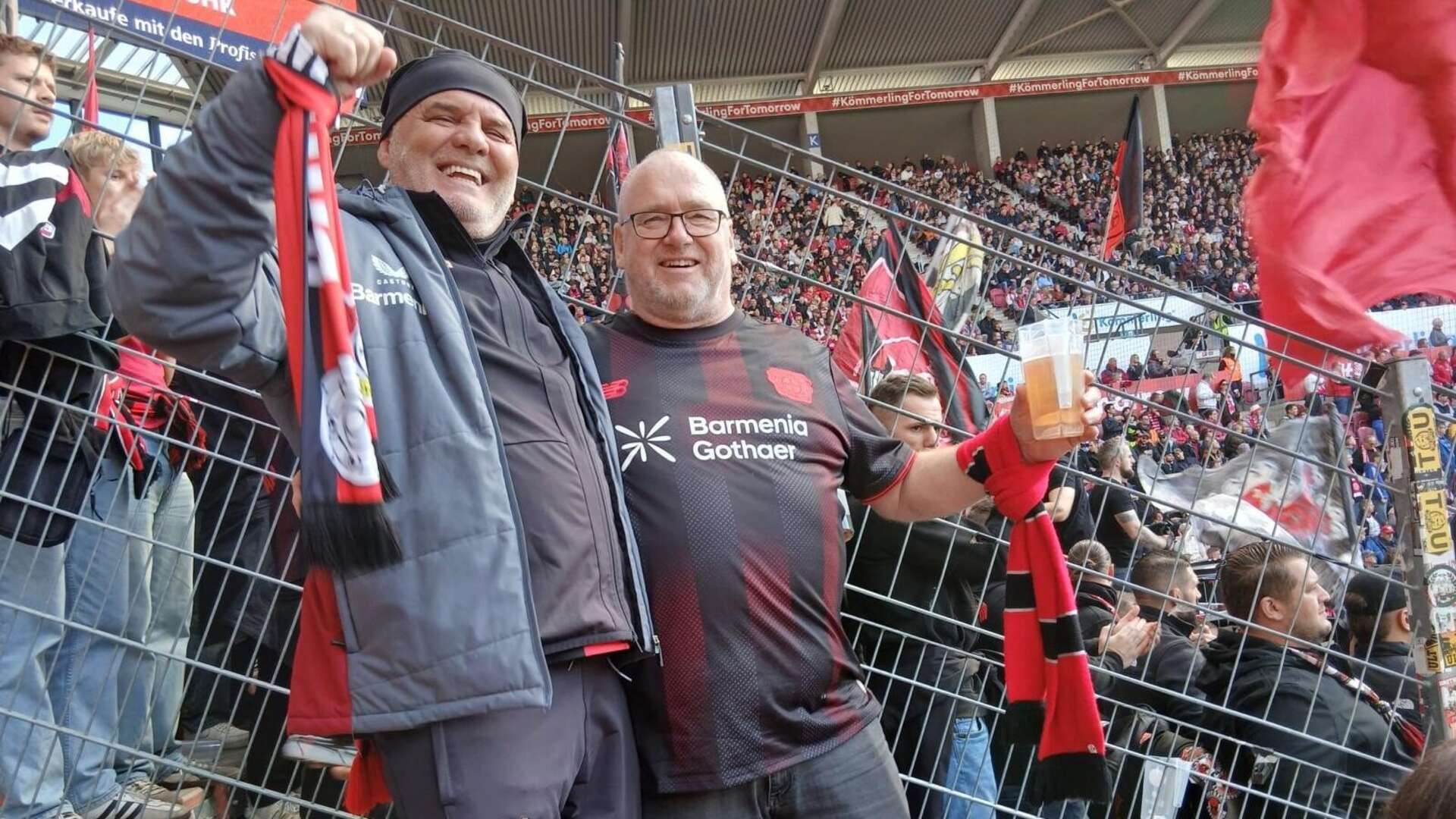 Support in der MEWA ARENA