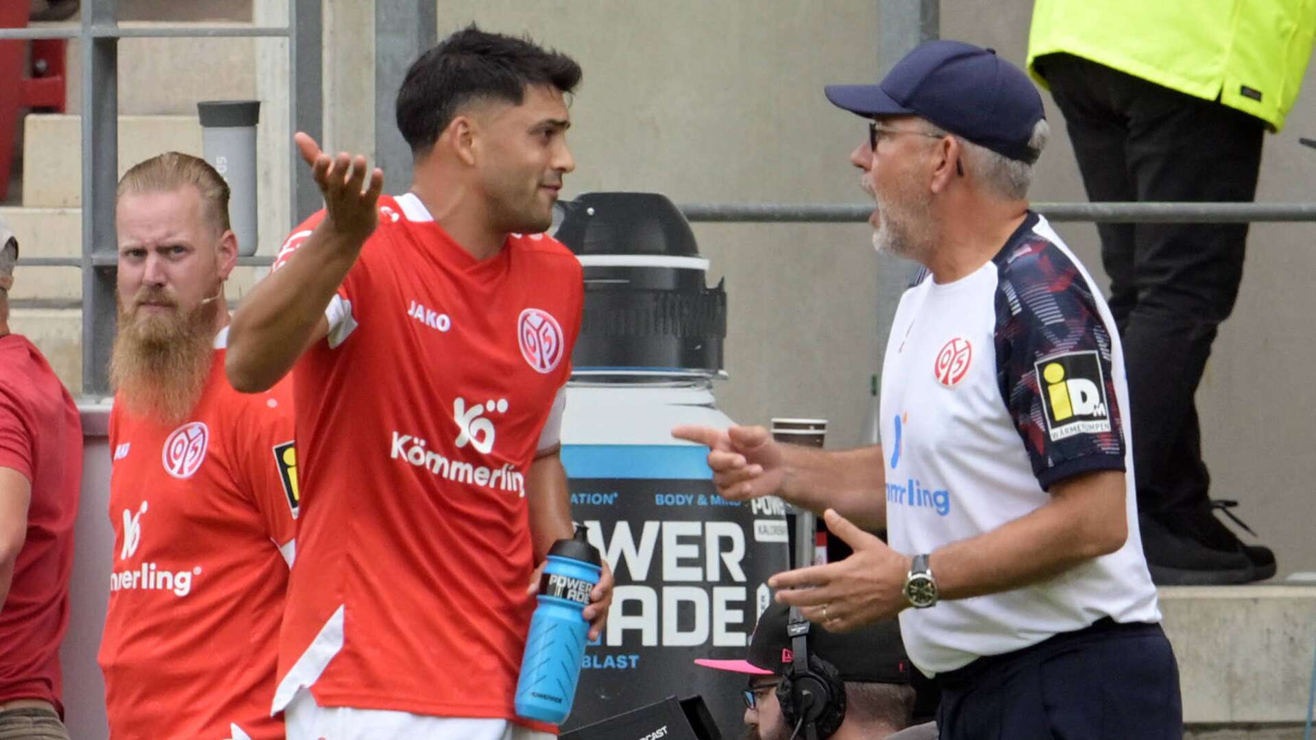 Nadiem Amiri und Urs Fischer