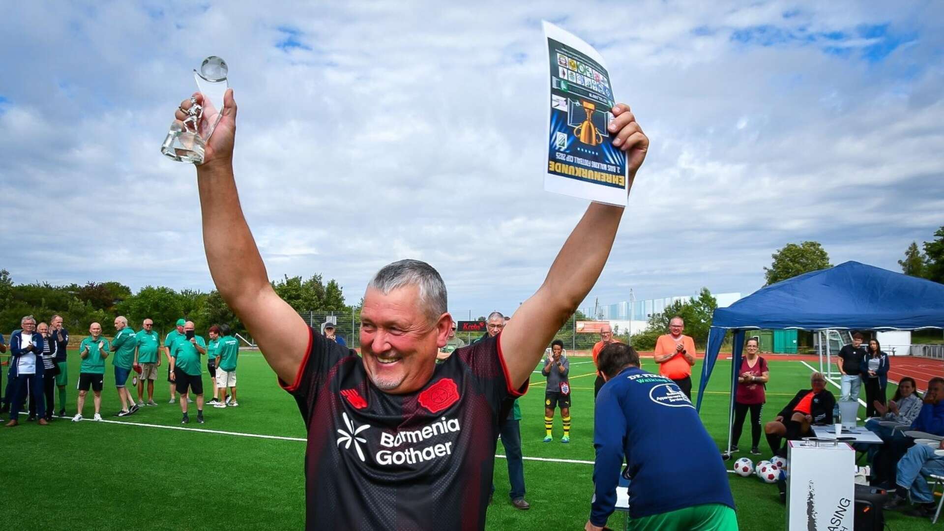 Pokalübergabe Silberlöwen