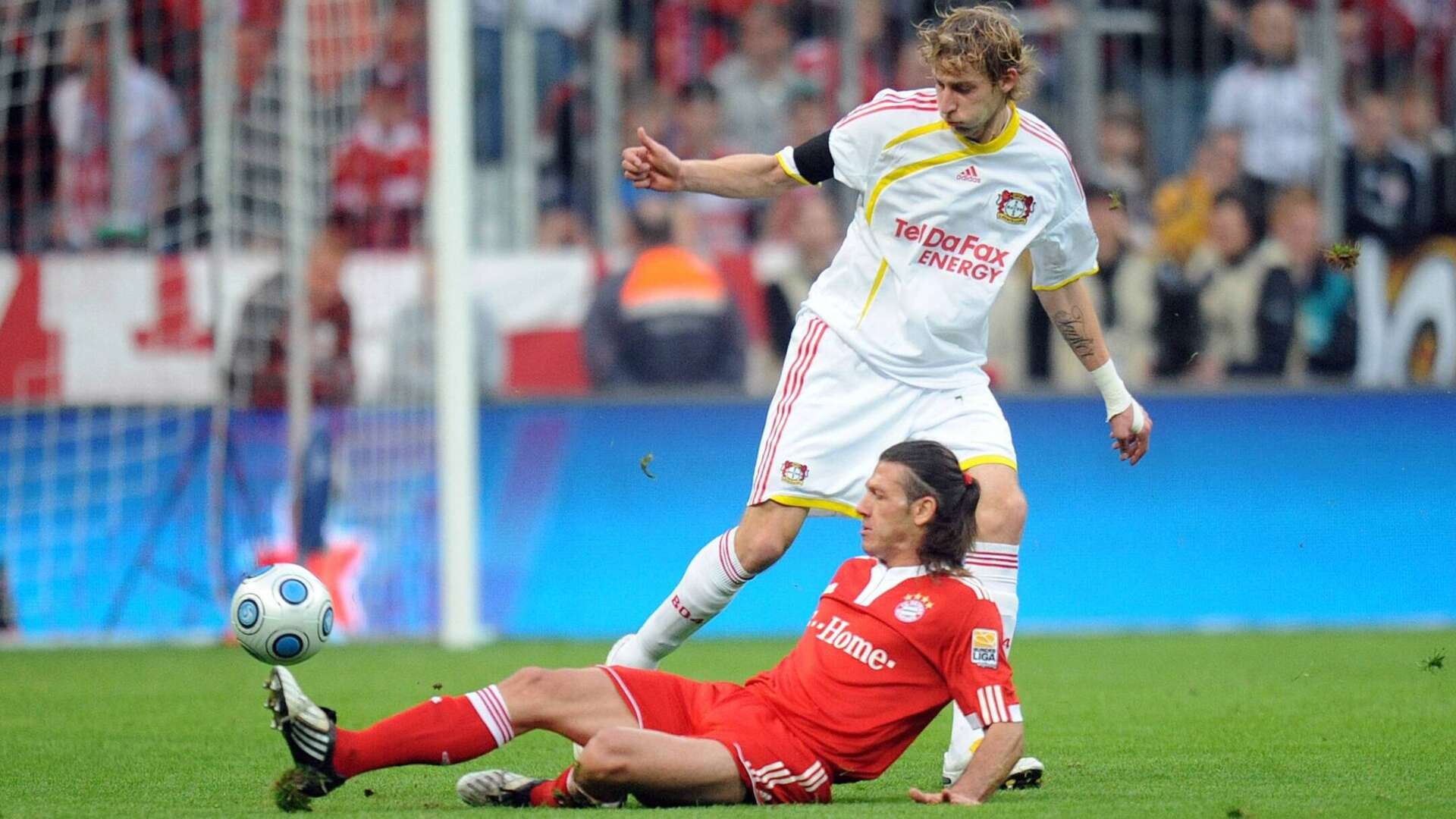 Stefan Kießling und Martin Demichelis